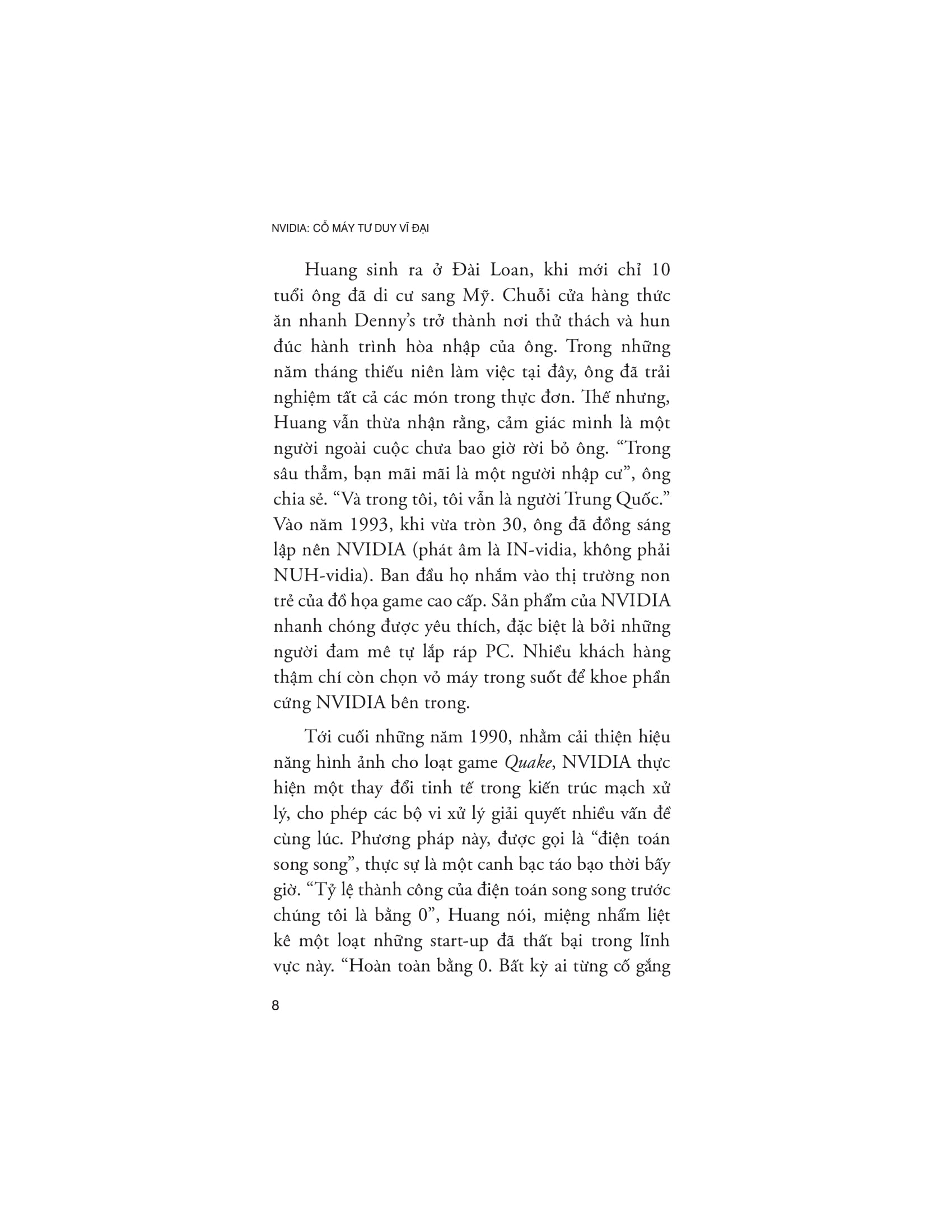 nvidia - cỗ máy tư duy vĩ đại