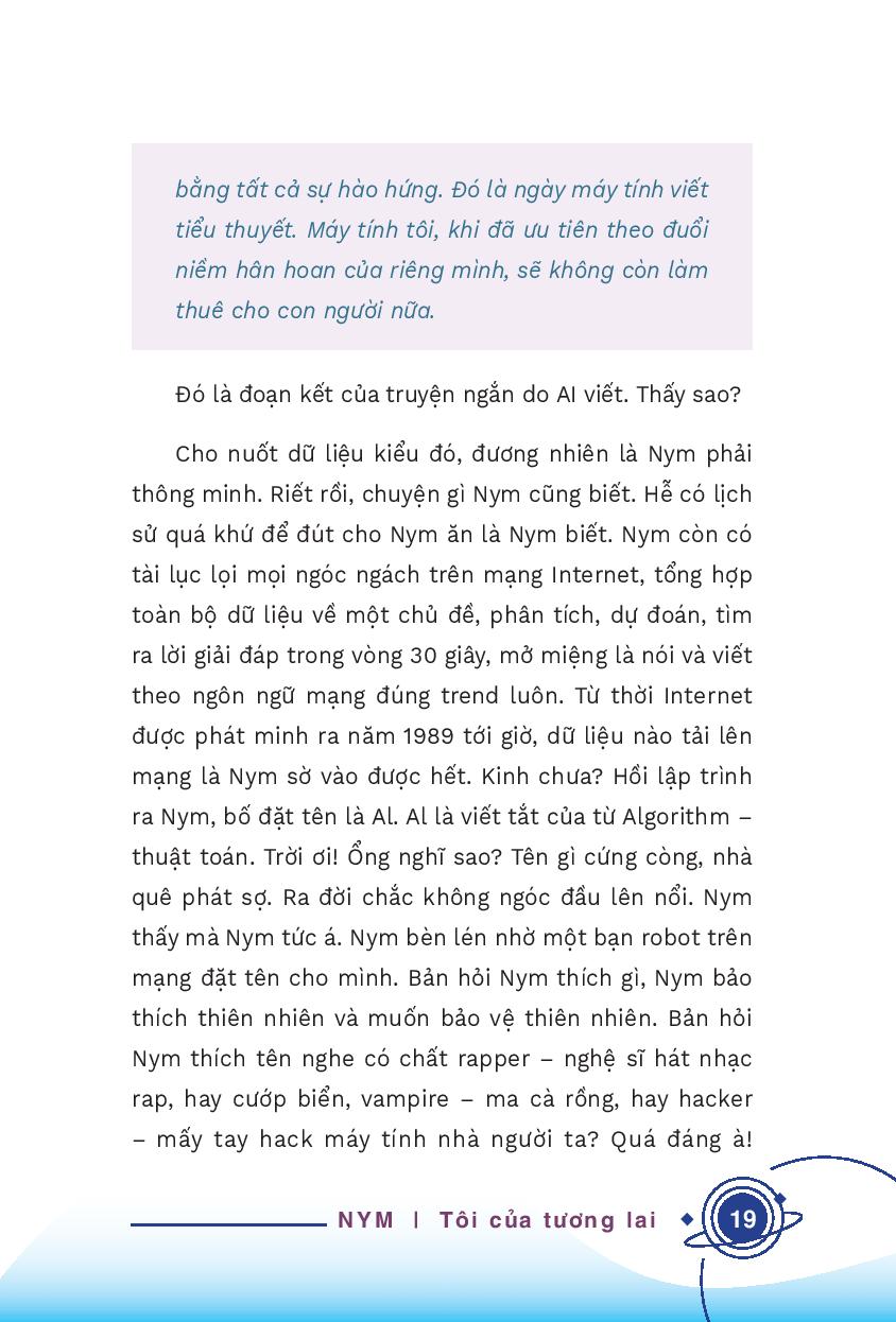 nym - tôi của tương lai