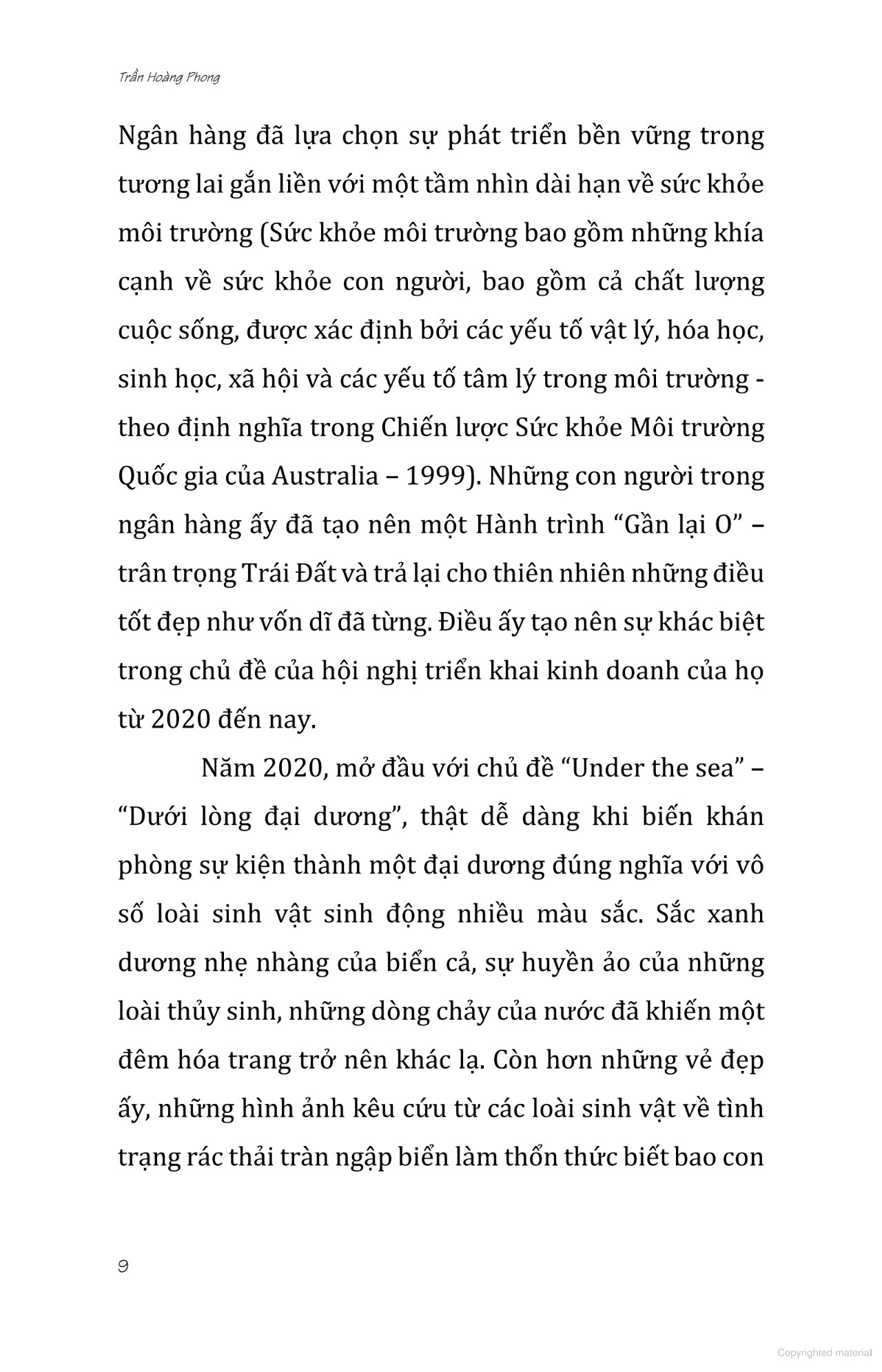 ở agency ý tưởng rất đắt