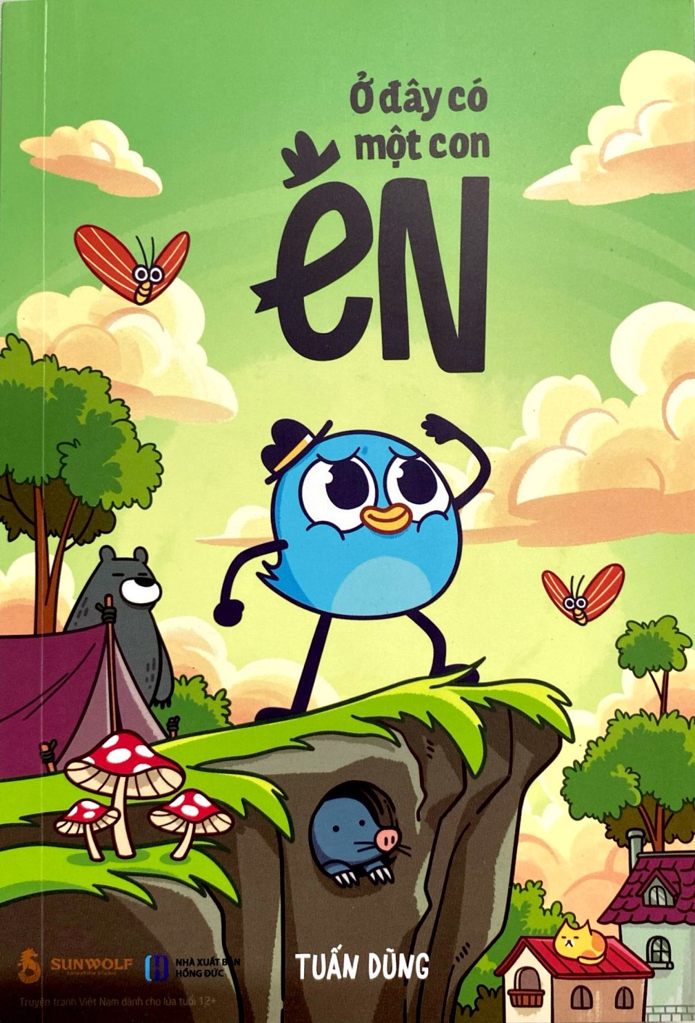 ở đây có một con én