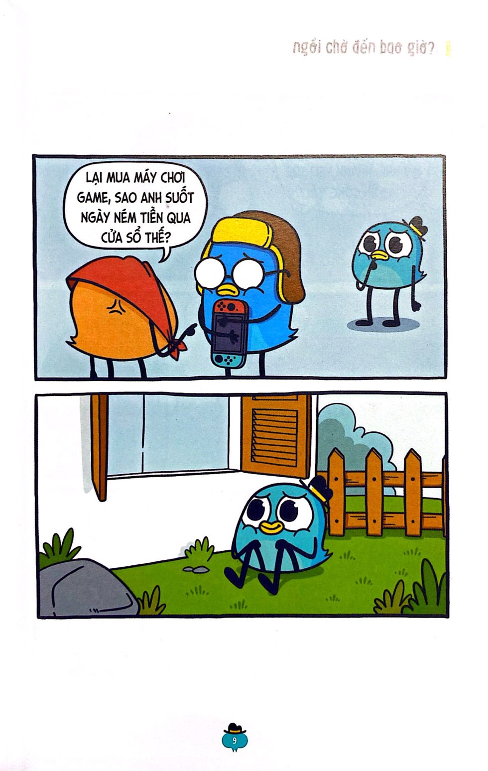 ở đây có một con én