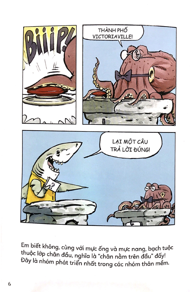 ô kìa! em có biết? bạch tuộc