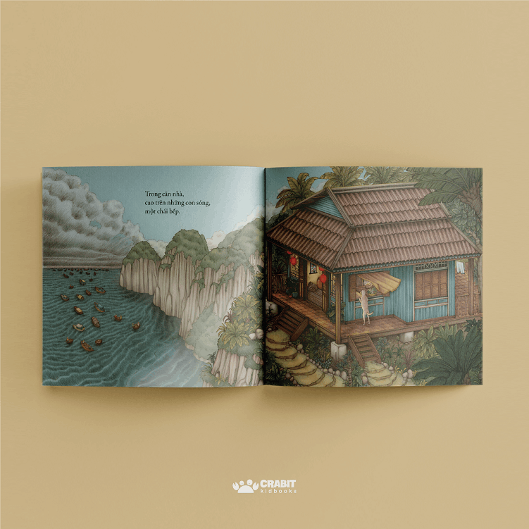 ở một ngôi làng ven biển - bìa cứng