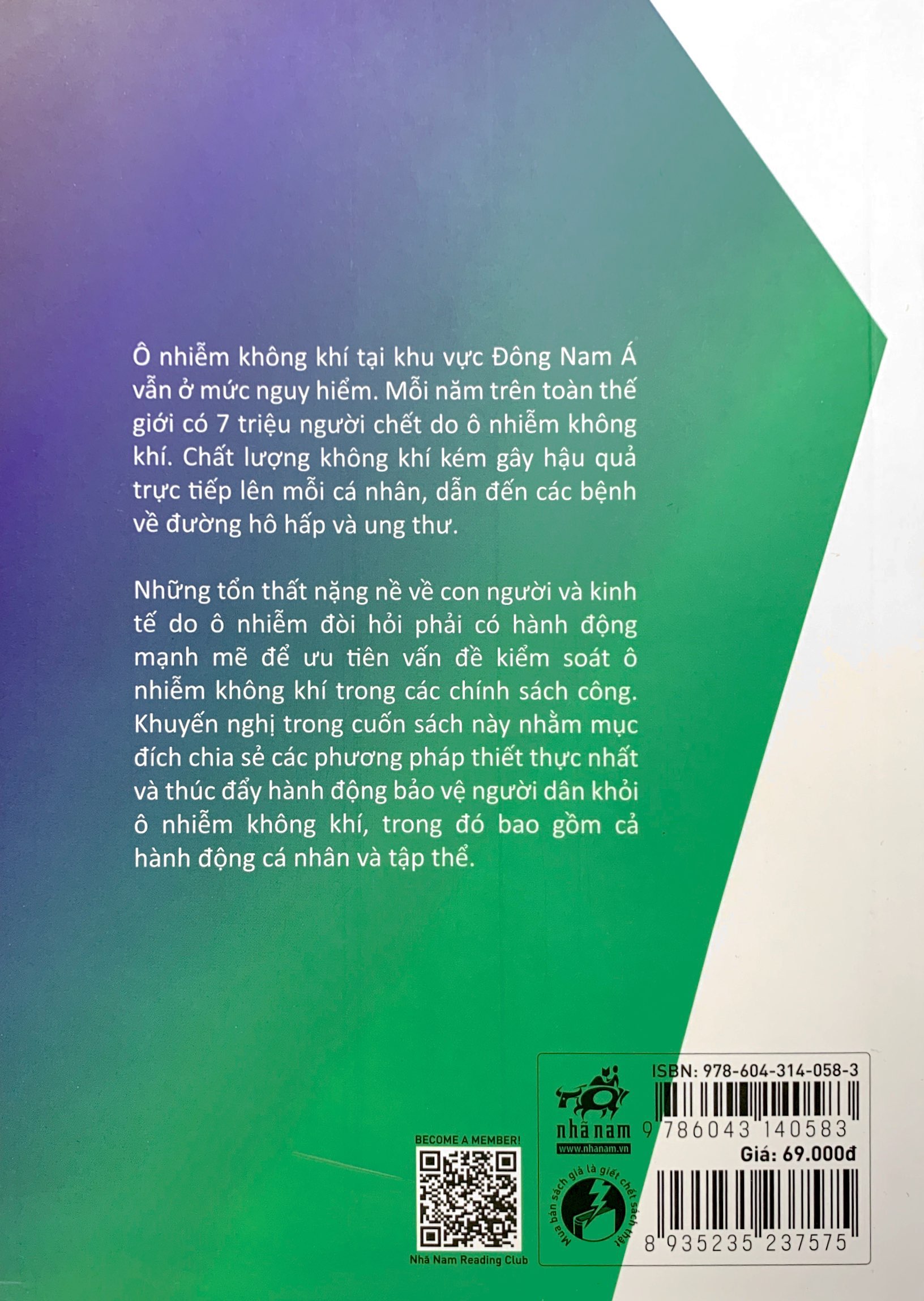 ô nhiễm không khí: cần làm gì để bảo vệ mình