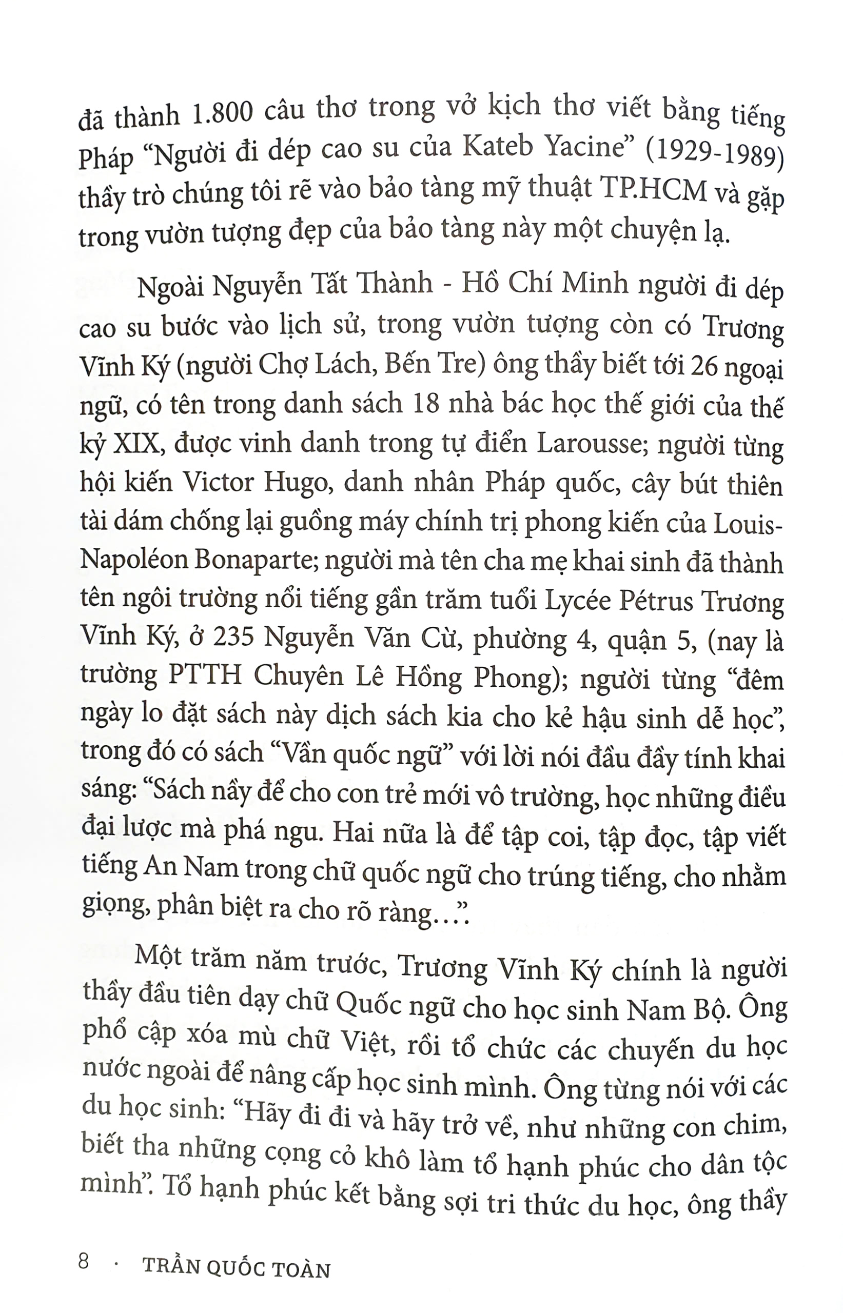 ở thành phố hồ chí minh có chúng tôi - 50 ký sự nhân vật