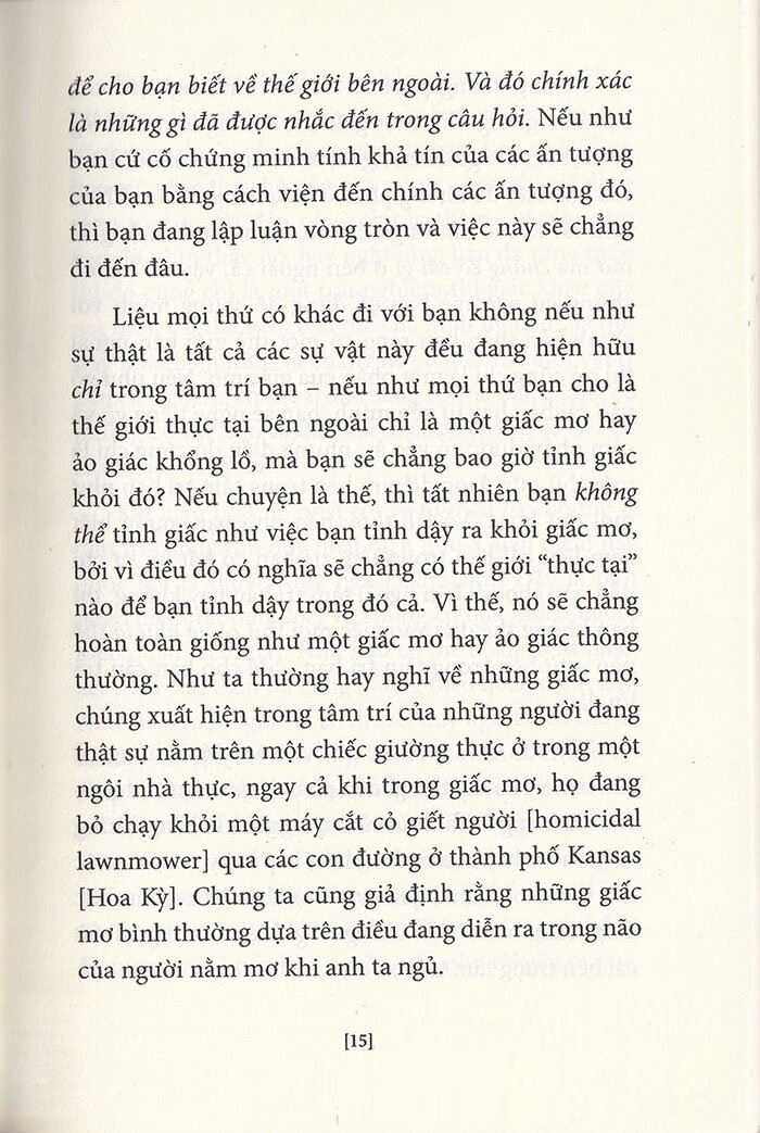 ồ, thế có nghĩa là sao nhỉ? - một dẫn nhập ngắn vào triết học