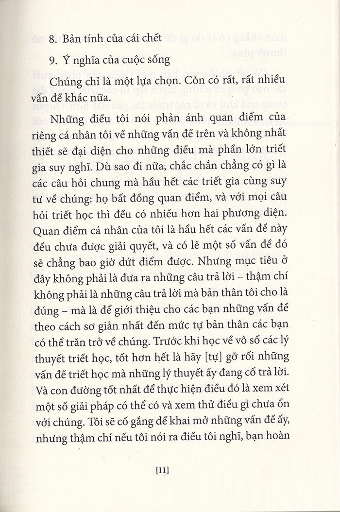 ồ, thế có nghĩa là sao nhỉ? - một dẫn nhập ngắn vào triết học