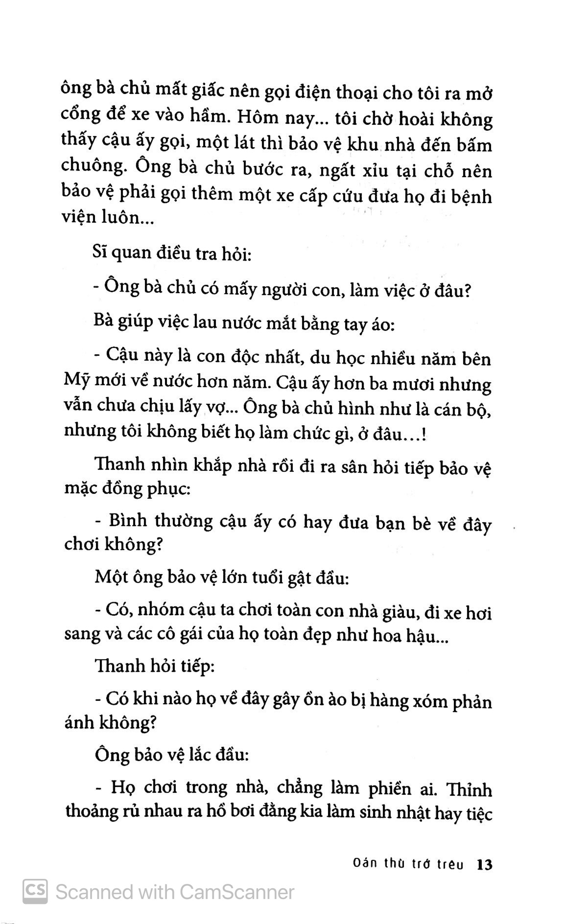 oán thù trớ trêu