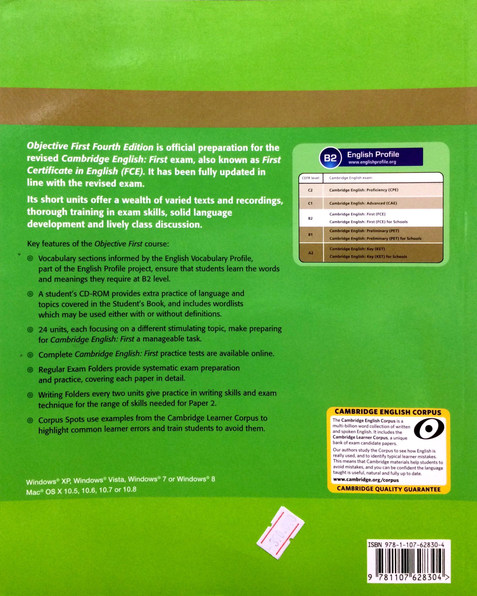 objective first student's book with answers with cd-rom