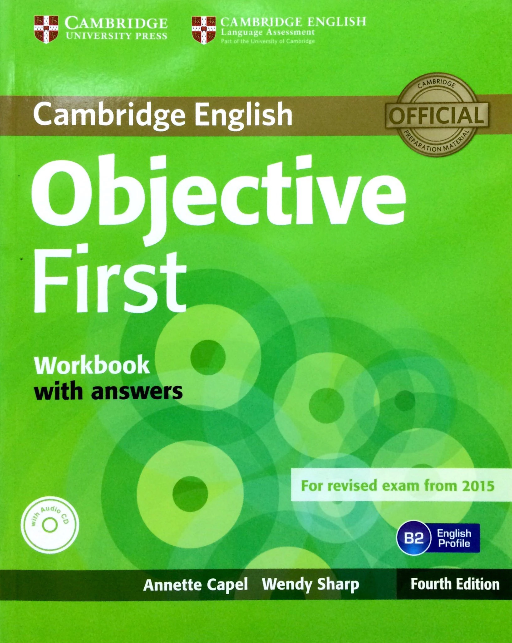 objective first workbook with answers with audio cd 4th edition