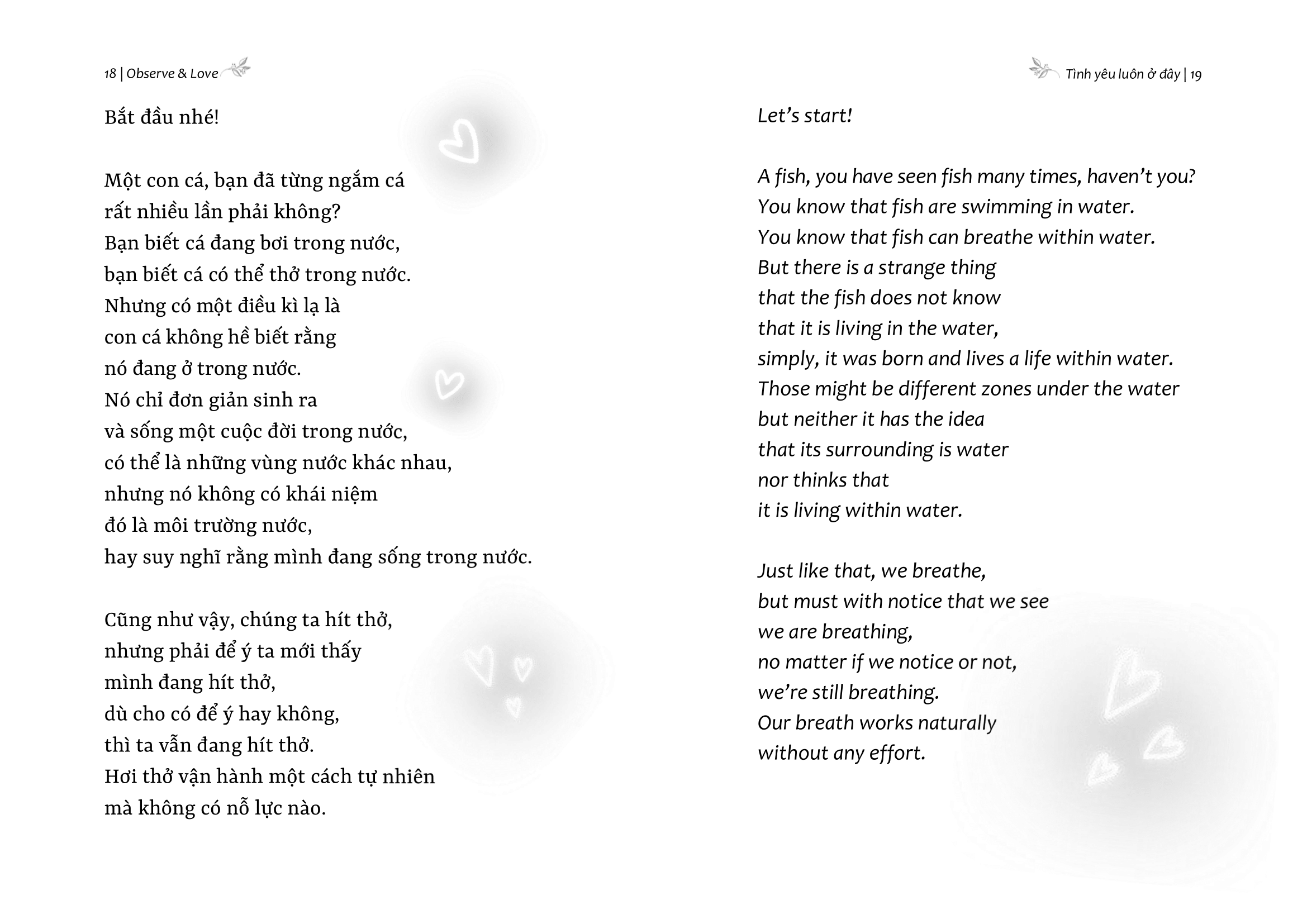 Observe And Love - Tinh Yeu Luon O Day - Phien Ban Song Ngu