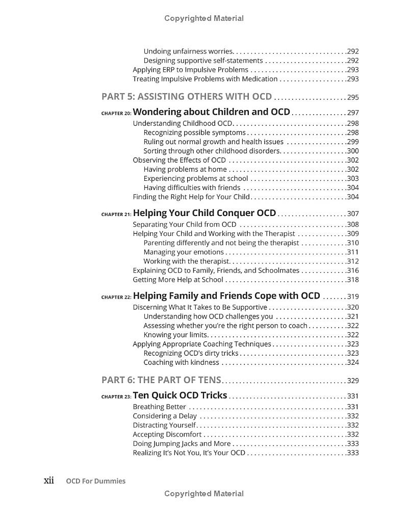 ocd for dummies 2nd edition