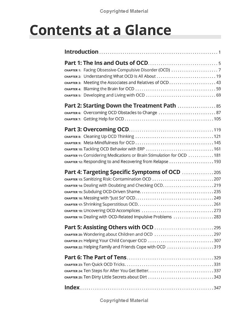 ocd for dummies 2nd edition