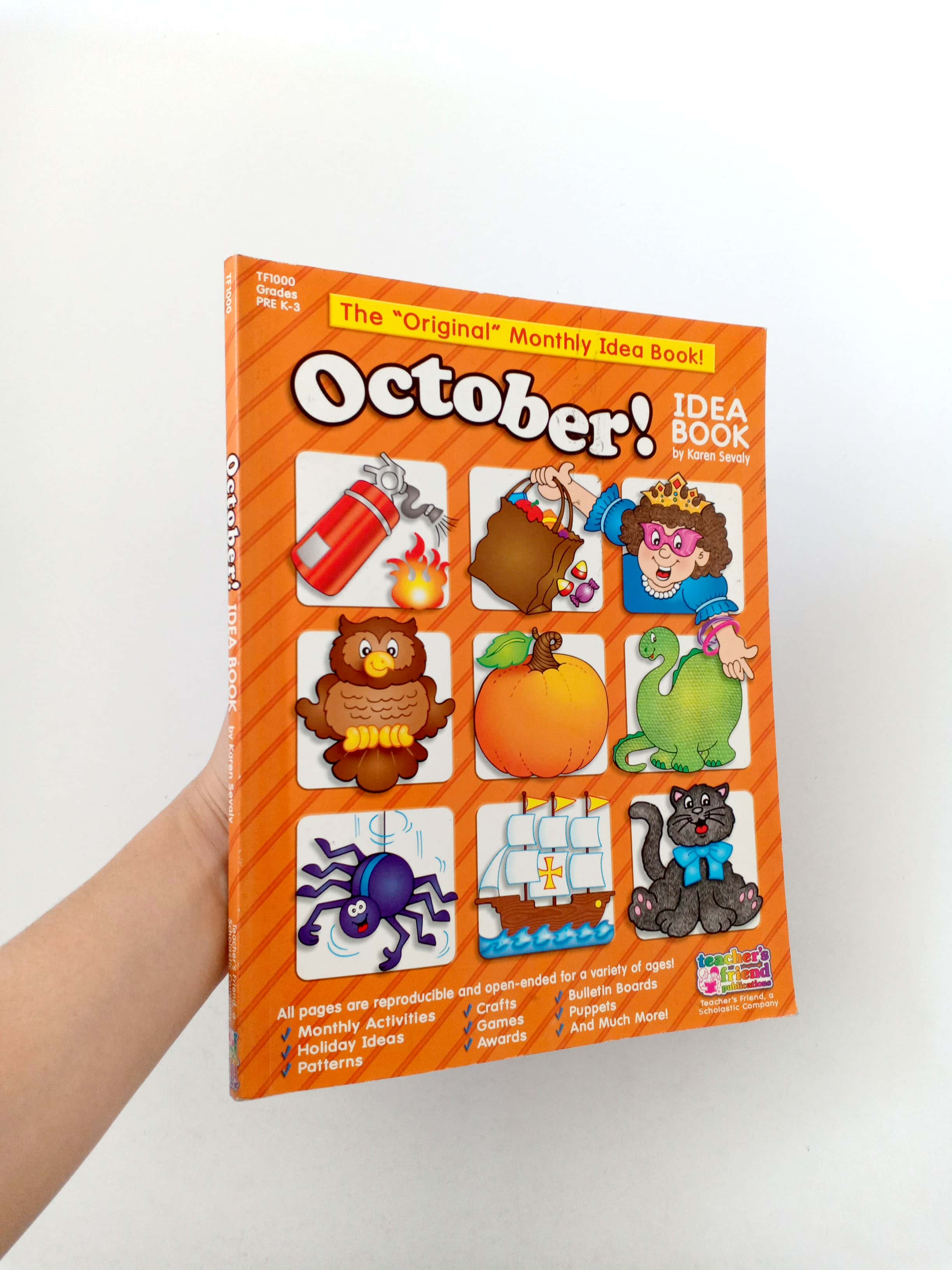 october: a creative idea book for the elementary teacher