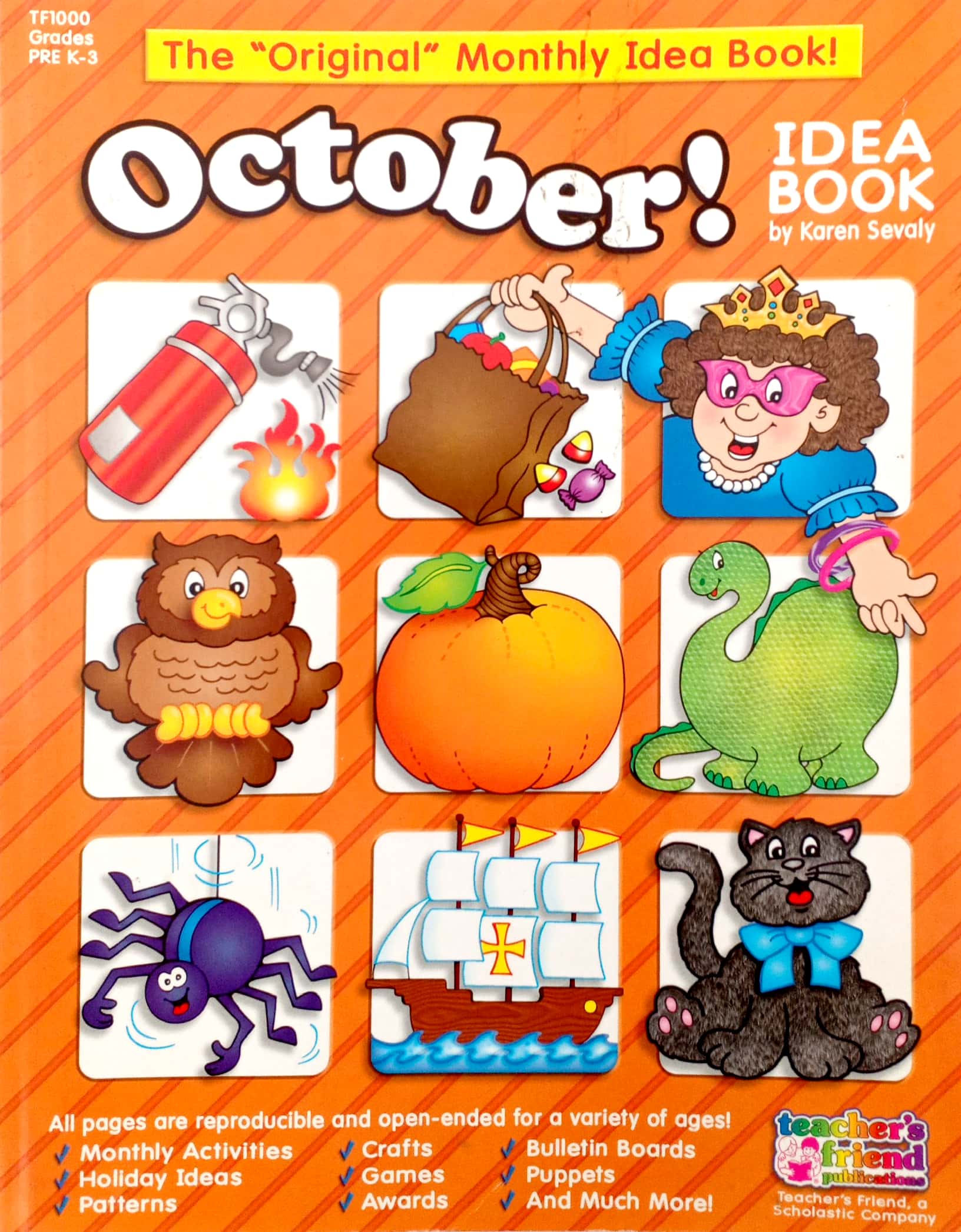 october: a creative idea book for the elementary teacher