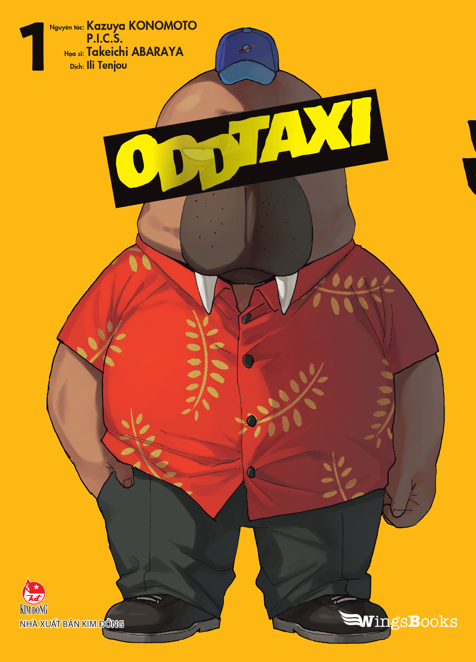 oddtaxi - tập 1 - tặng kèm lót ly 2 mặt