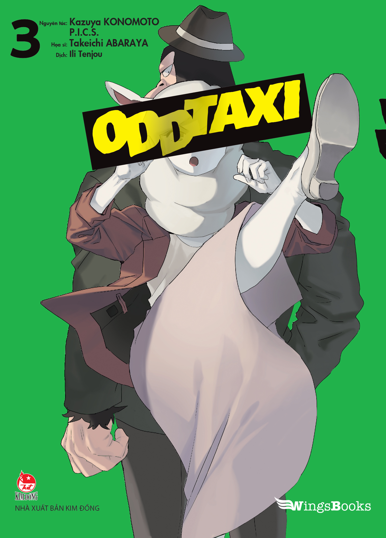 oddtaxi - tập 3 - tặng kèm lót ly 2 mặt