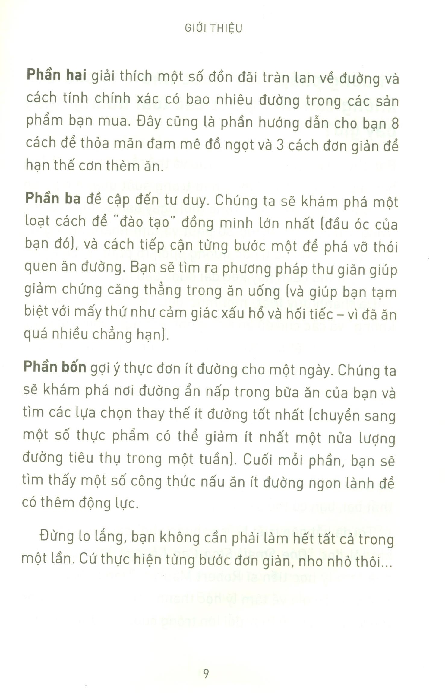 ôi, đường! để sống vui, khỏe mà vẫn thỏa đam mê đồ ngọt