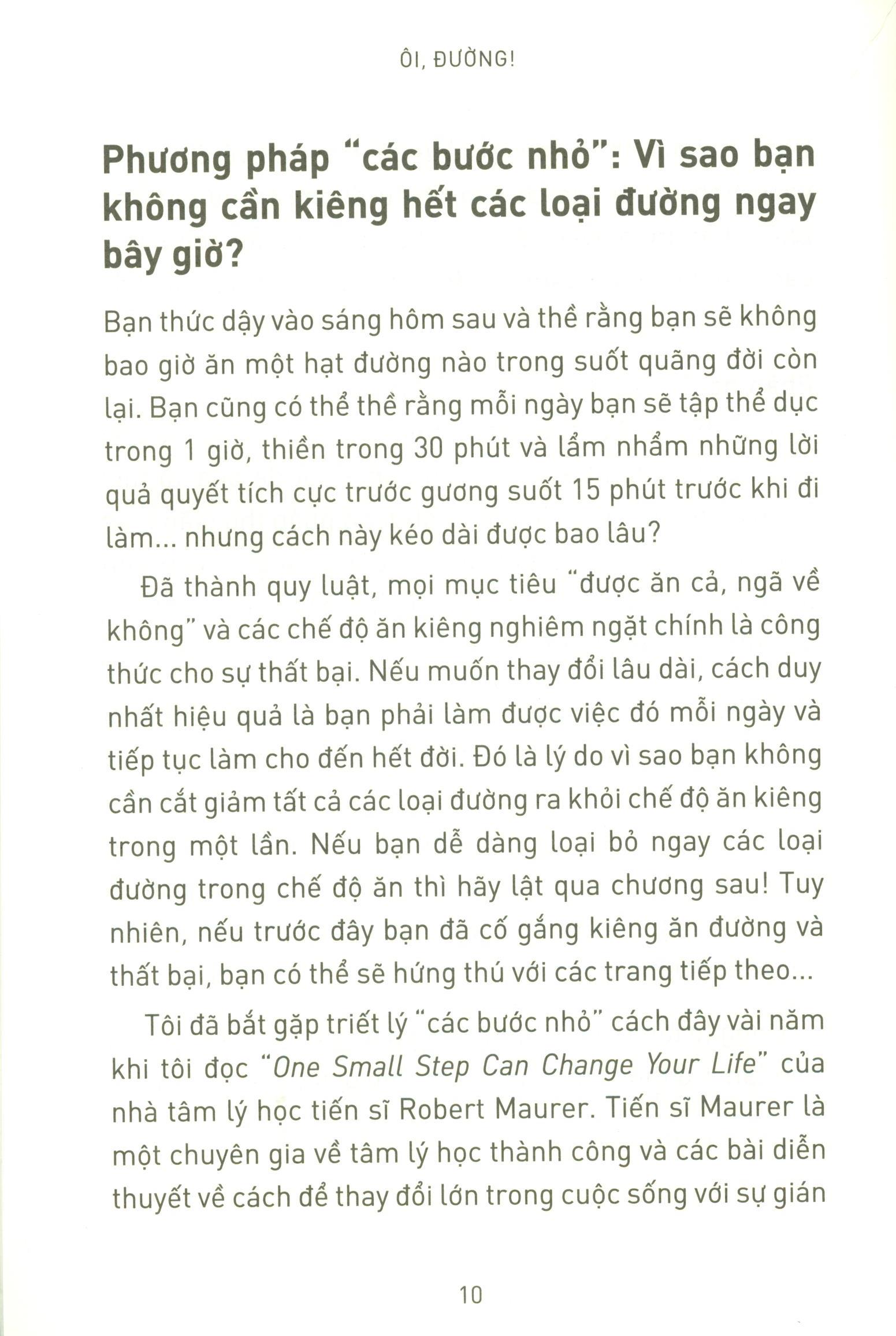 ôi, đường! để sống vui, khỏe mà vẫn thỏa đam mê đồ ngọt
