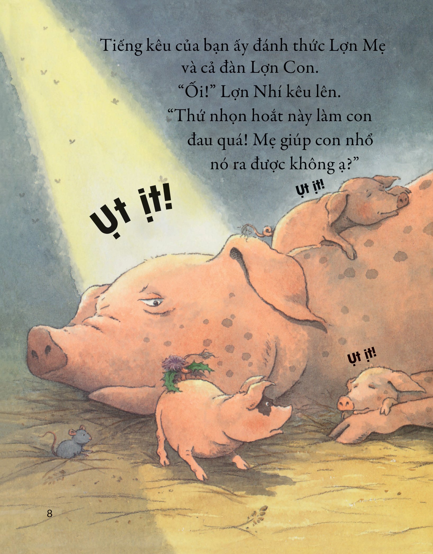 ối ối ối! bé lợn gặp rắc rối