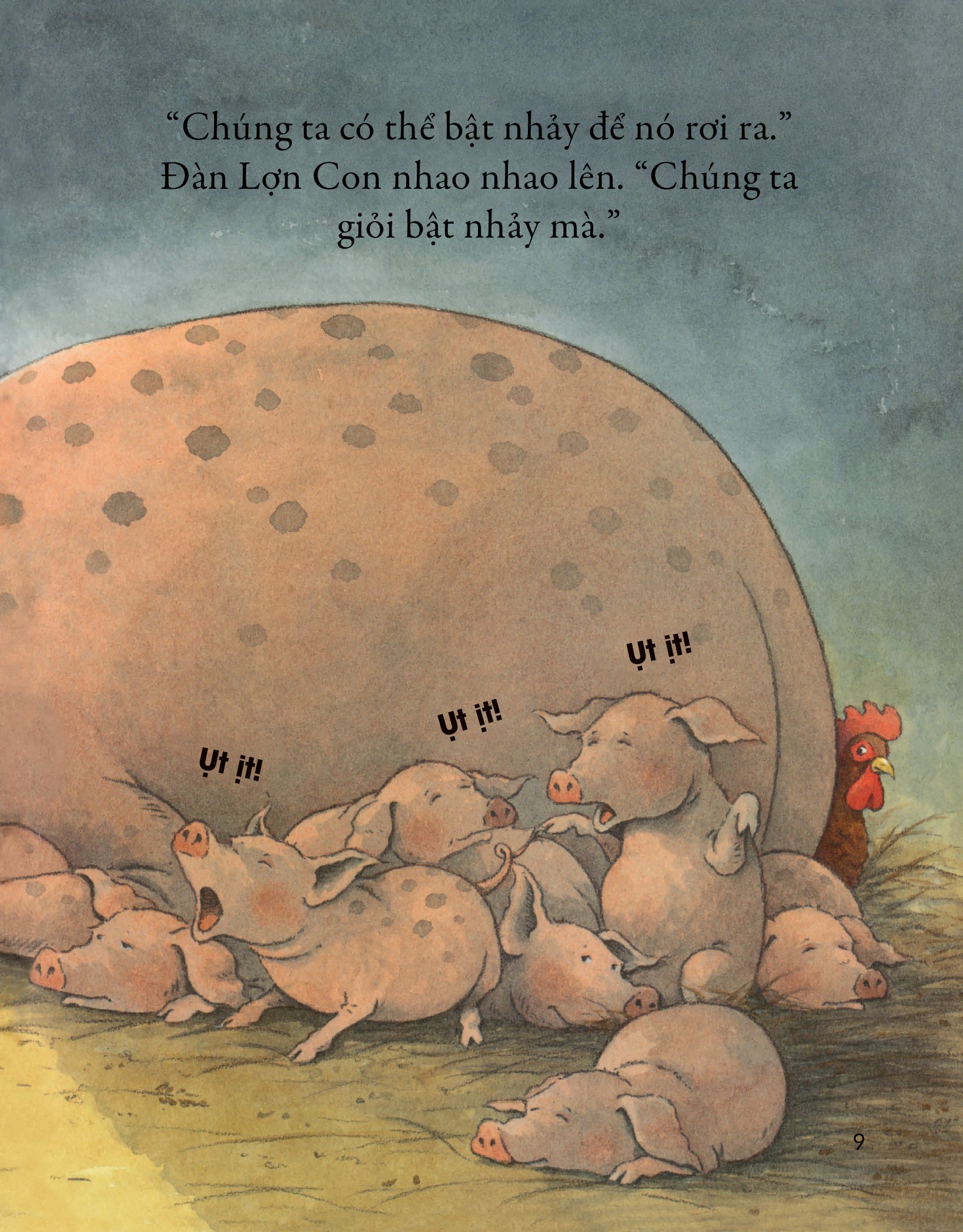 ối ối ối! bé lợn gặp rắc rối