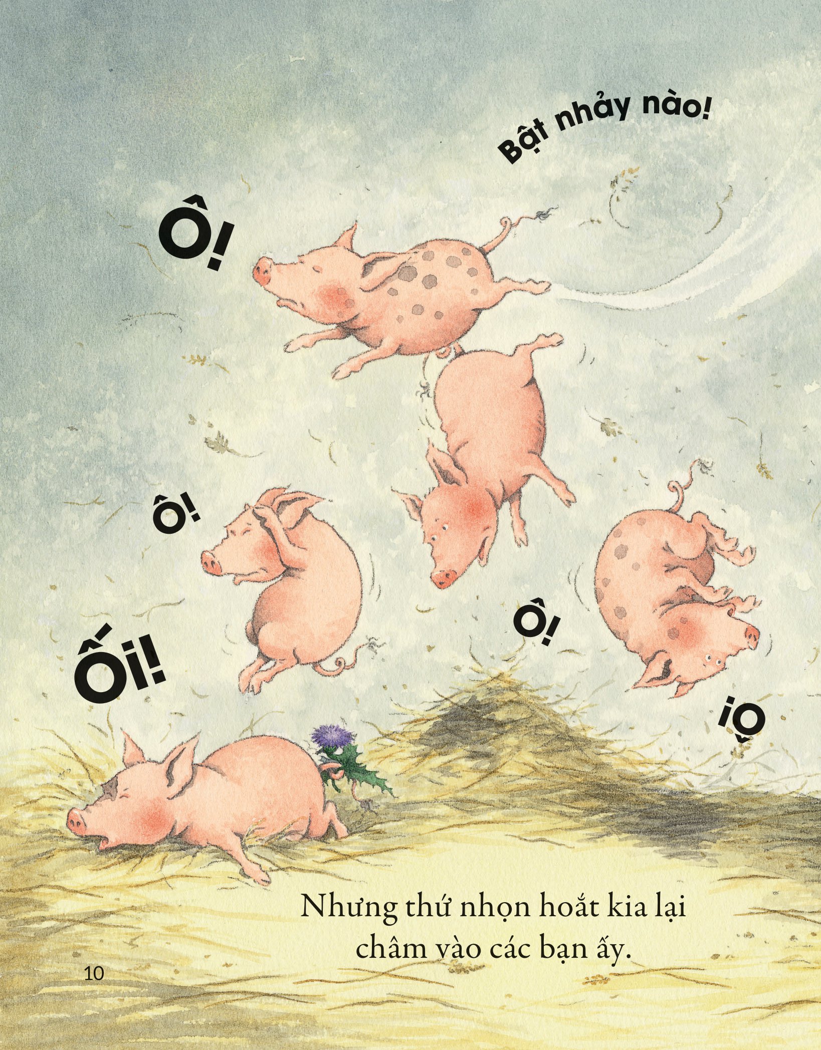 ối ối ối! bé lợn gặp rắc rối