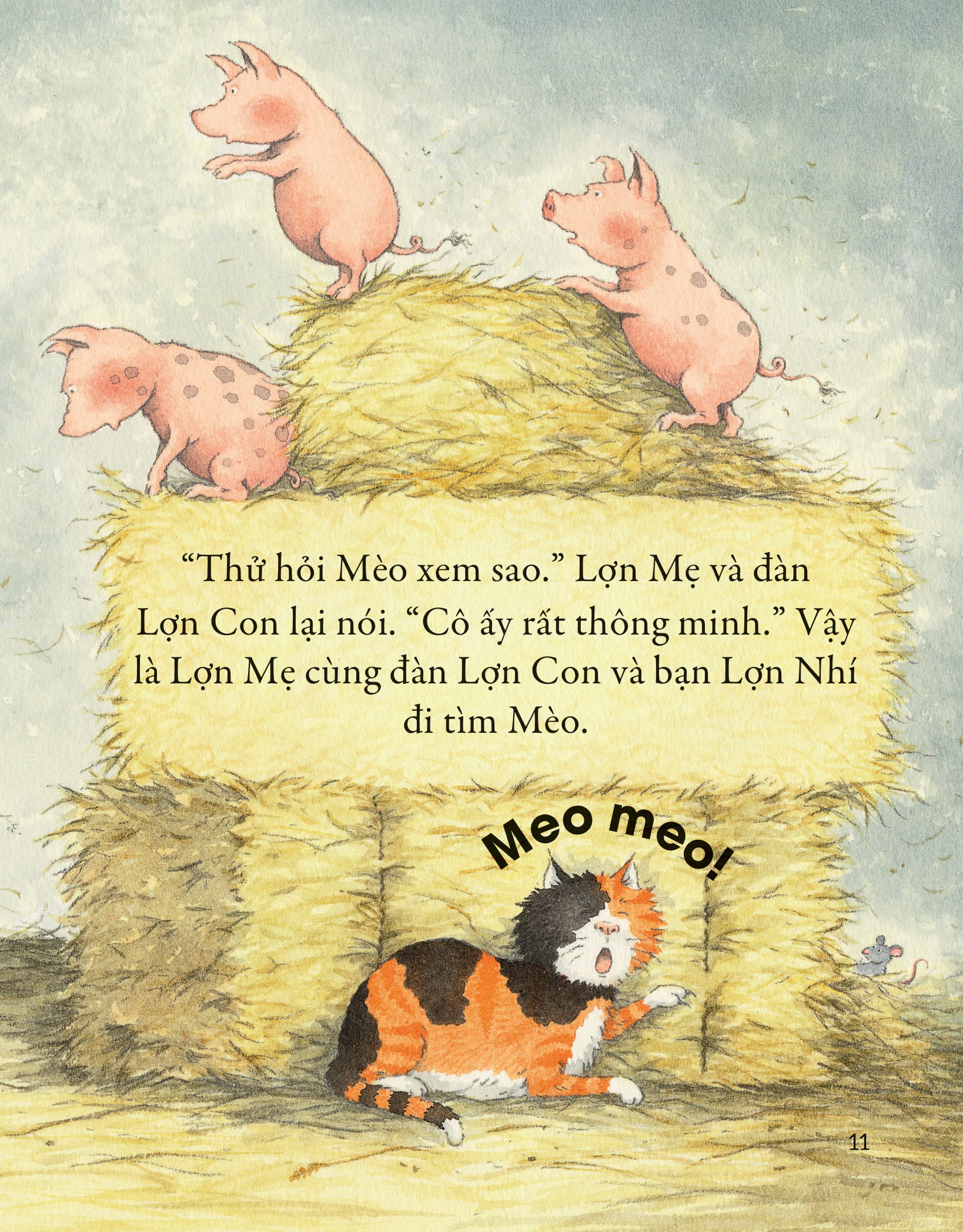 ối ối ối! bé lợn gặp rắc rối