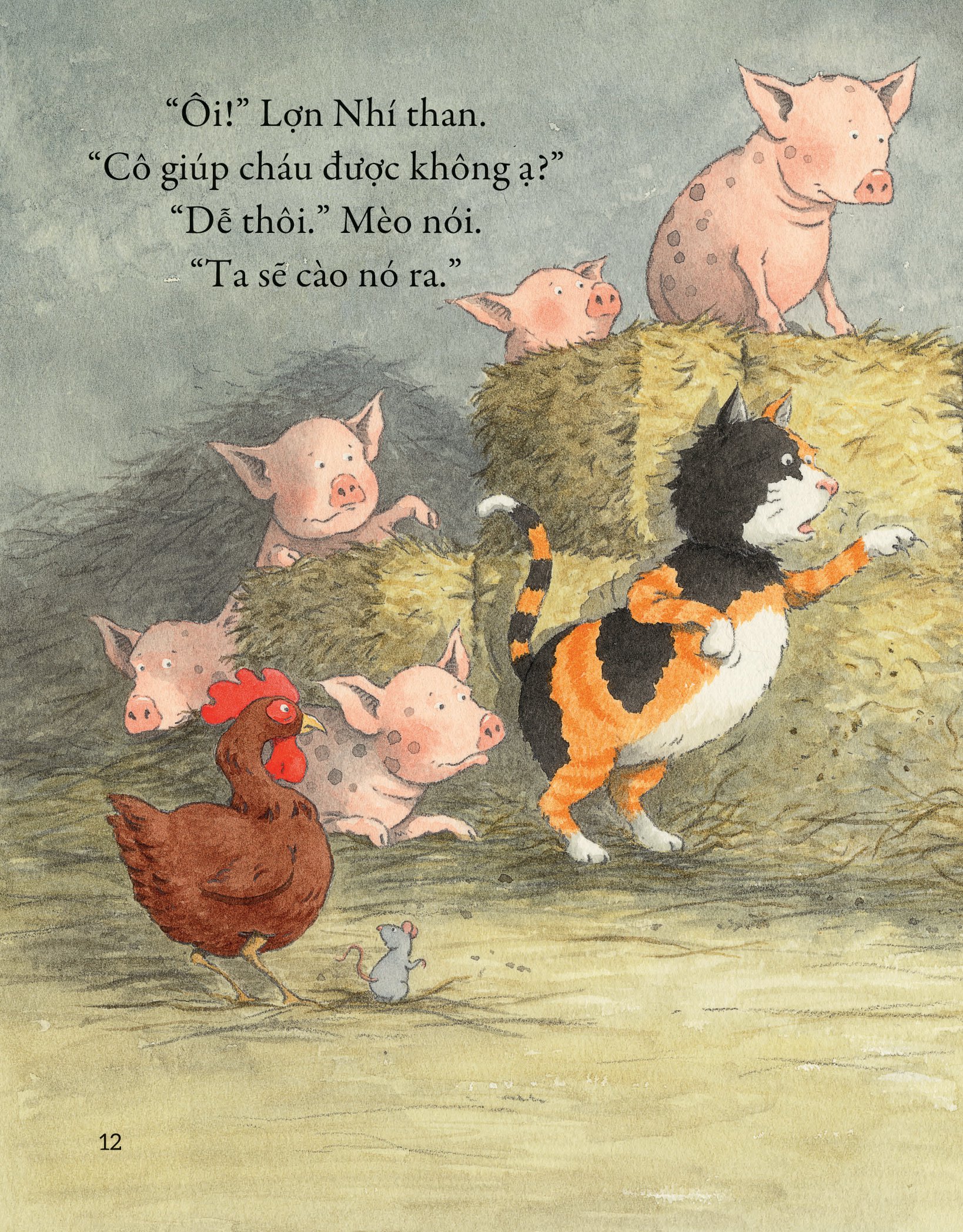 ối ối ối! bé lợn gặp rắc rối