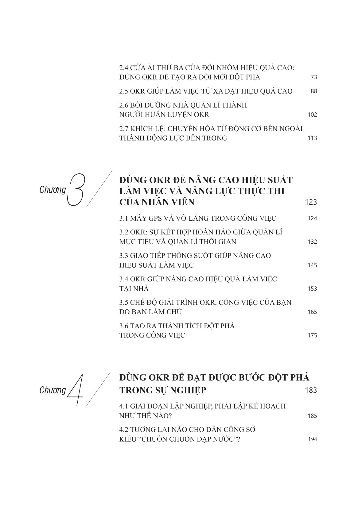 okr bước đột phá trong công việc và cuộc sống