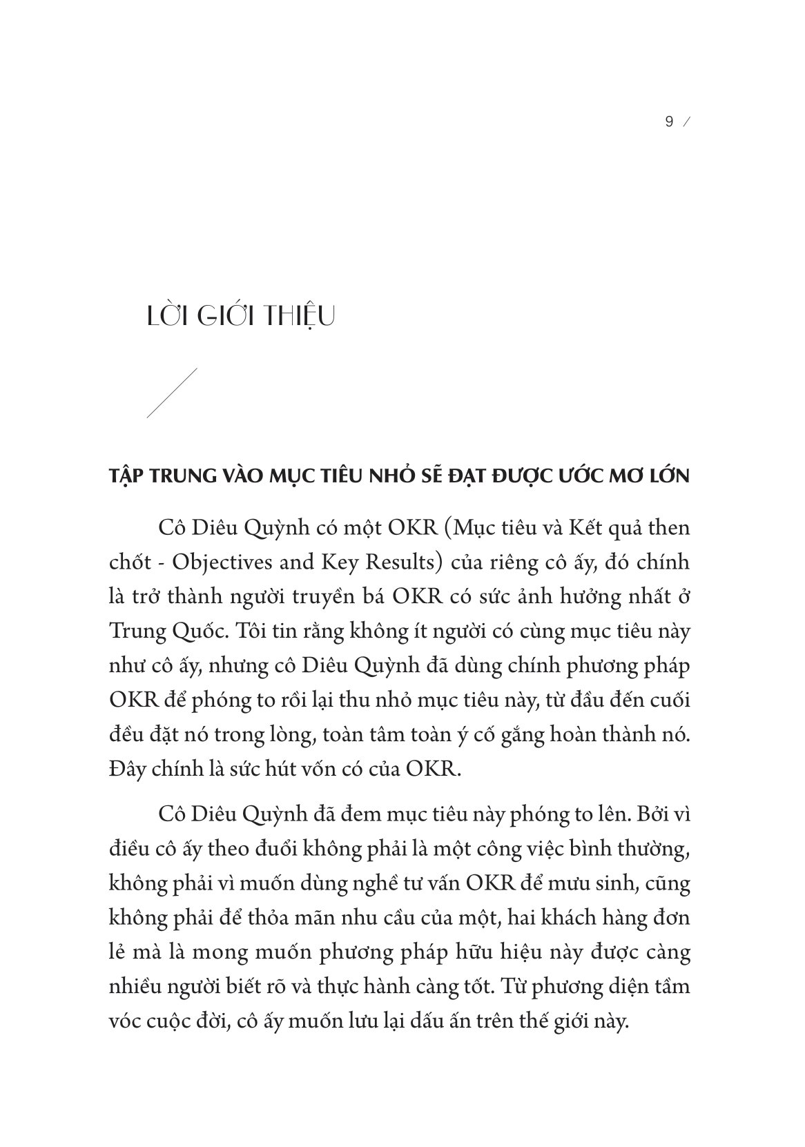 okr bước đột phá trong công việc và cuộc sống