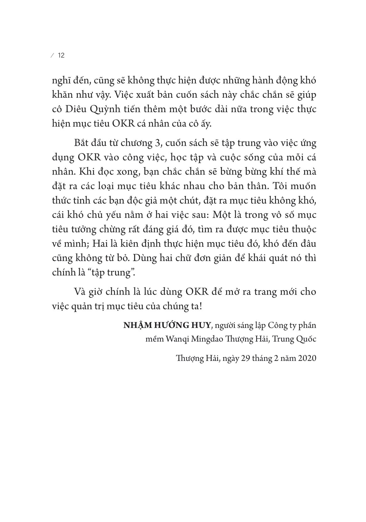 okr bước đột phá trong công việc và cuộc sống