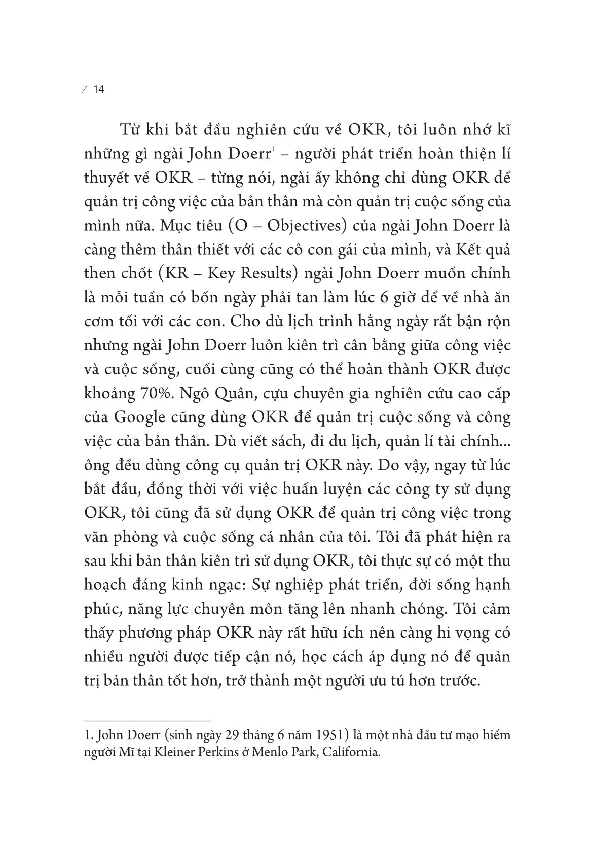 okr bước đột phá trong công việc và cuộc sống