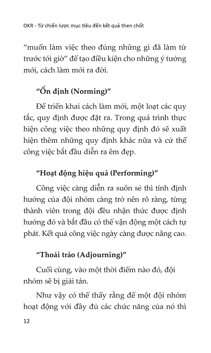 okr - từ chiến lược mục tiêu đến kết quả then chốt