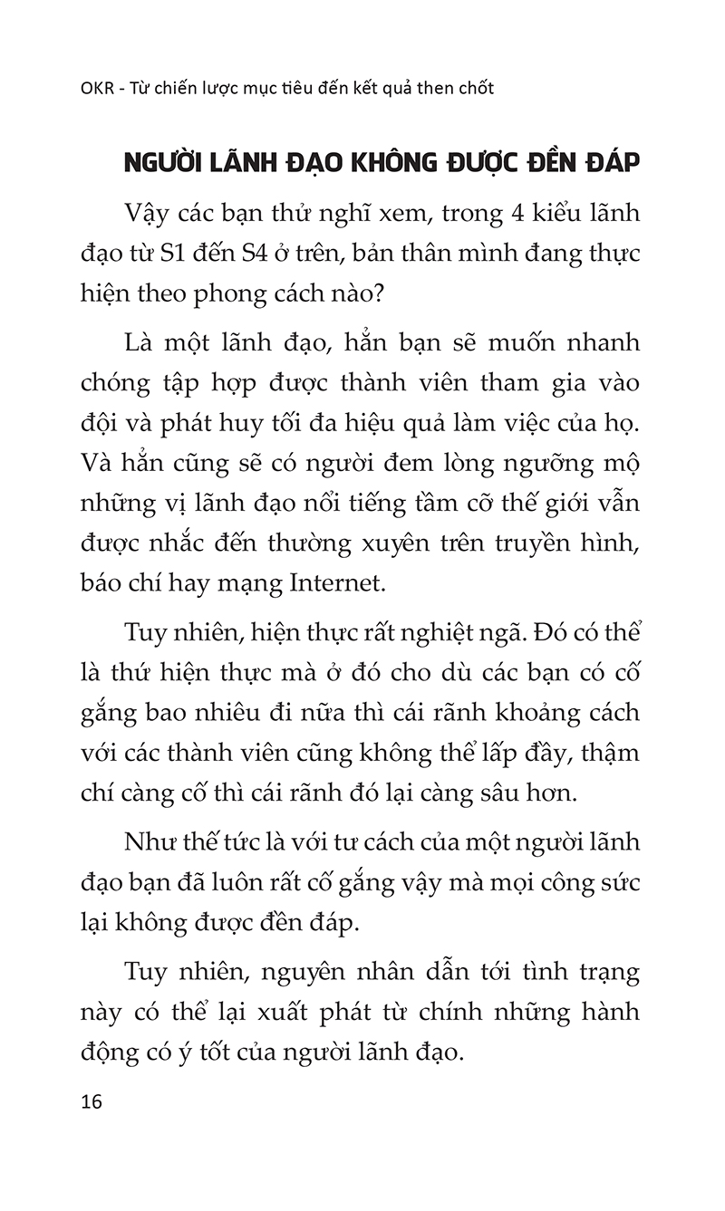 okr - từ chiến lược mục tiêu đến kết quả then chốt