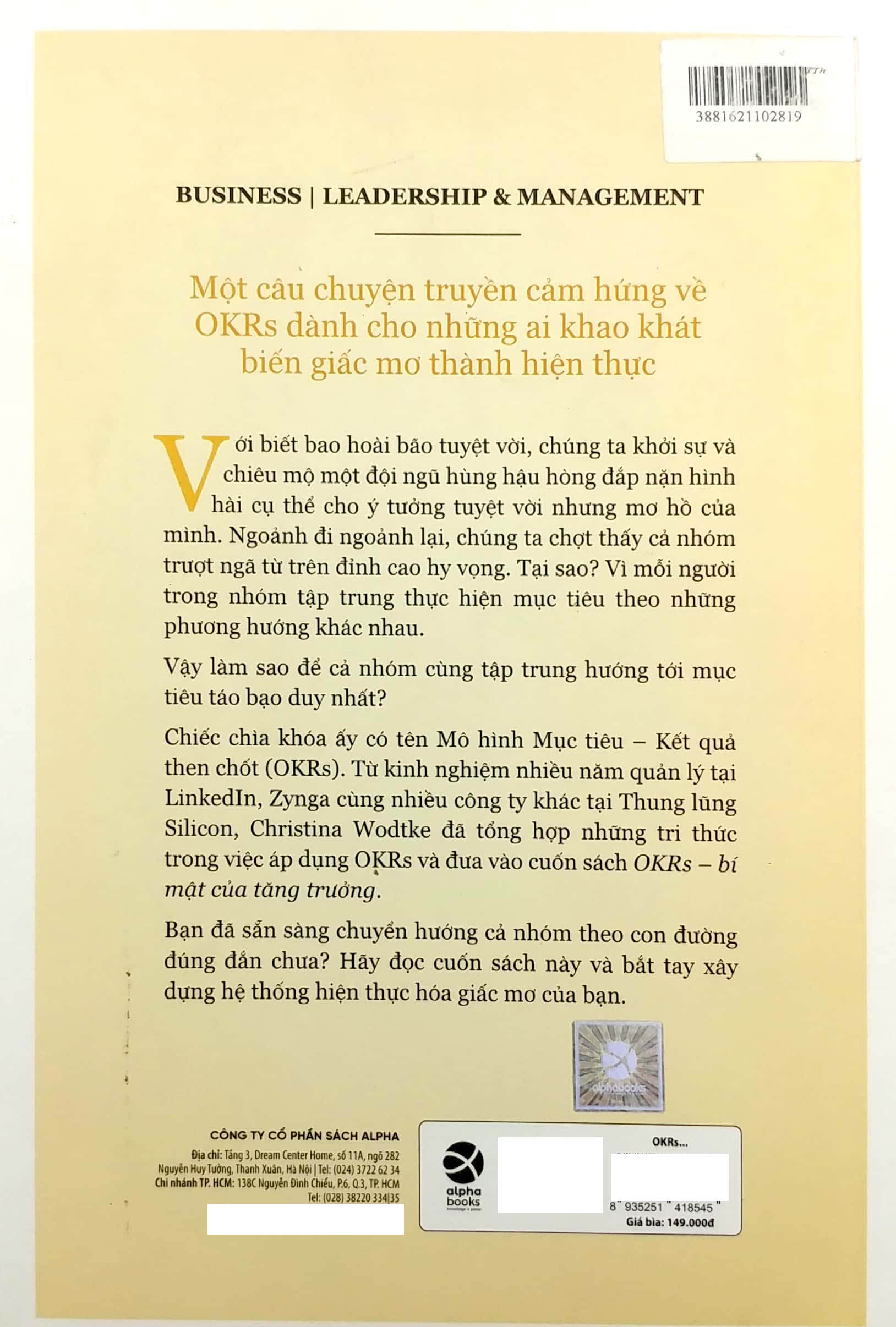 okrs - bí mật của tăng trưởng