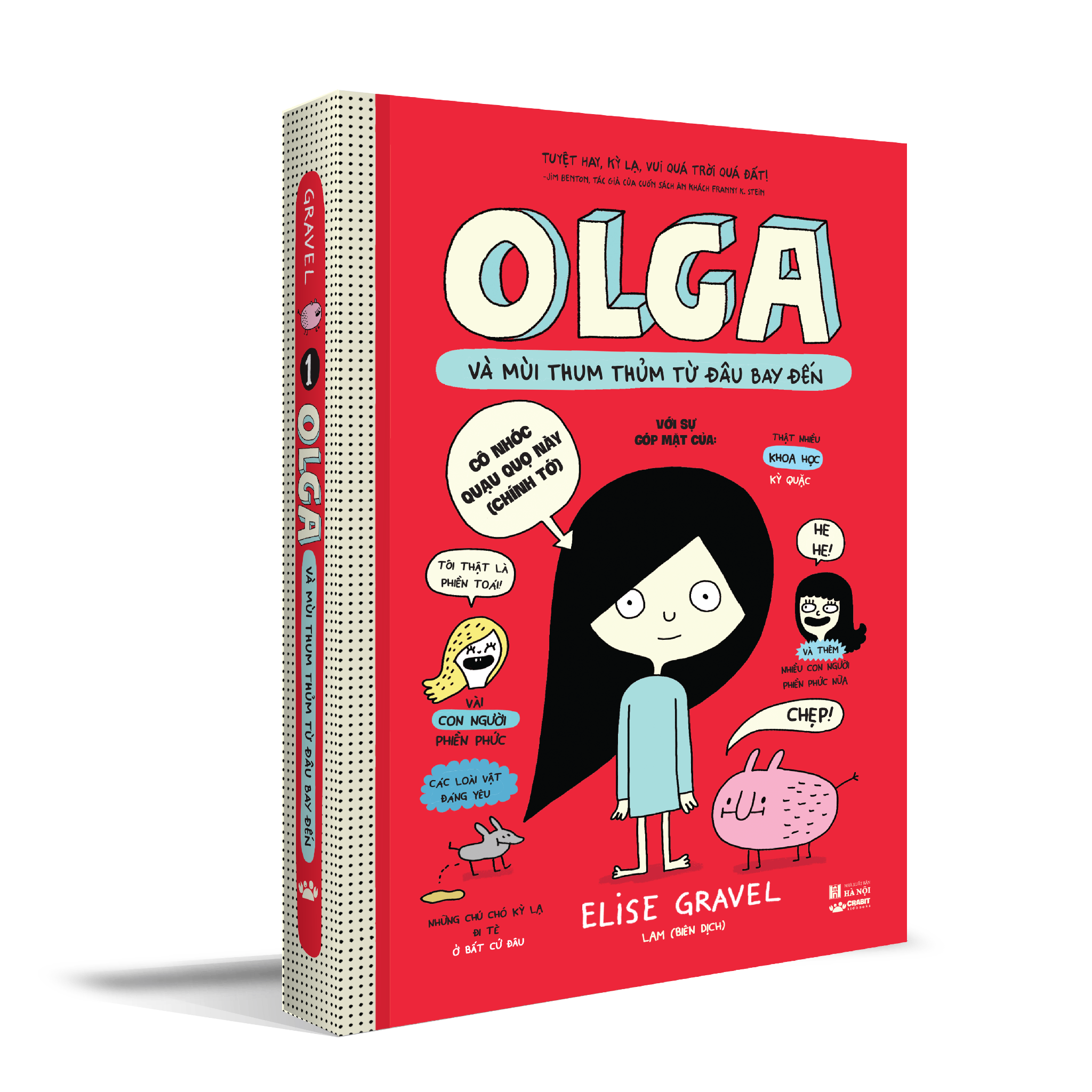 olga và mùi thum thủm từ đâu bay đến - bìa cứng