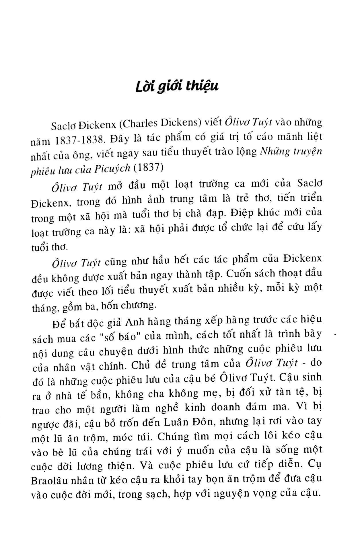 ôlivơ tuýt (trí việt)