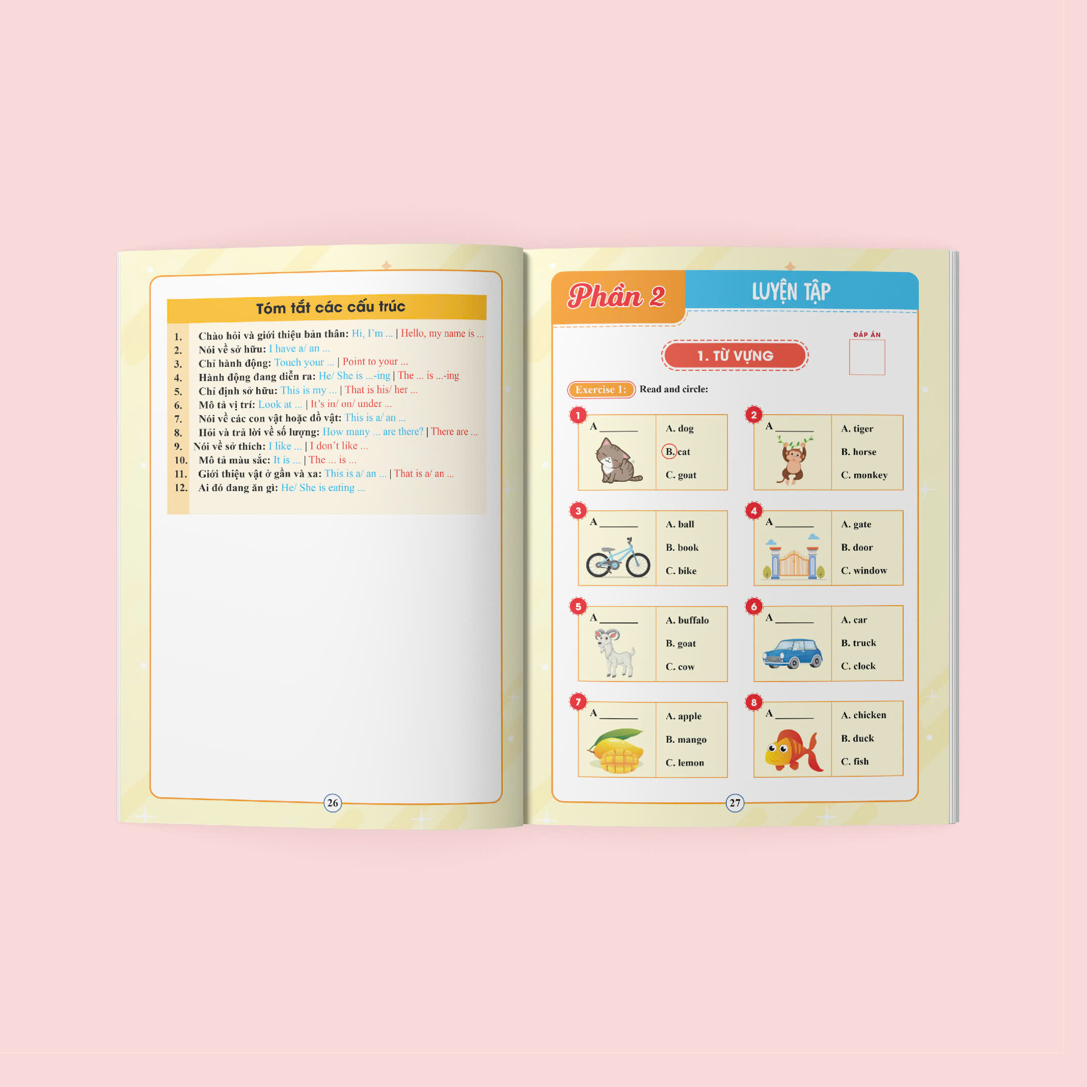 On He Tieng Anh - Lop 1 Len Lop 2