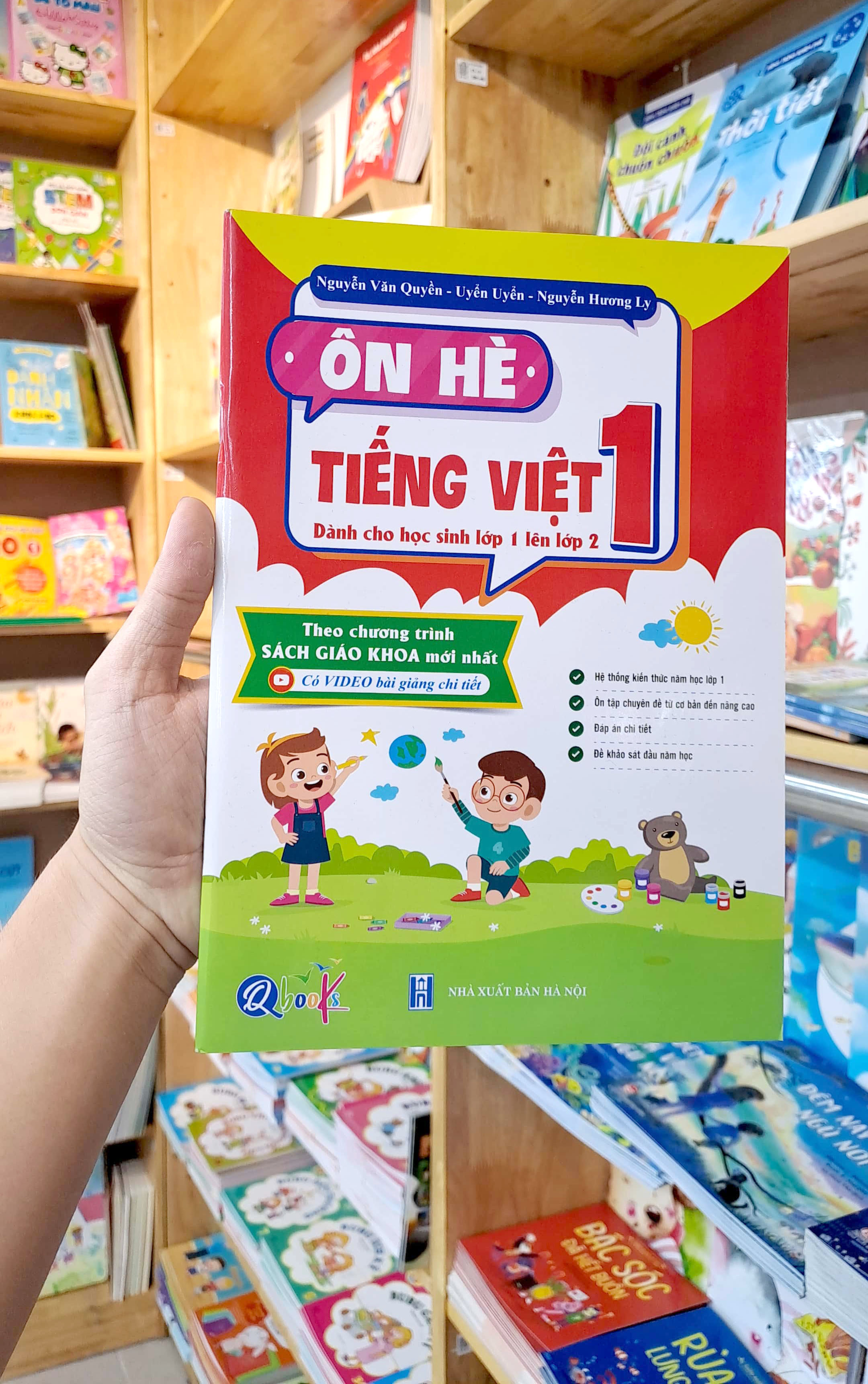 ôn hè tiếng việt 1 - dành cho học sinh lớp 1 lên lớp 2 (2023)