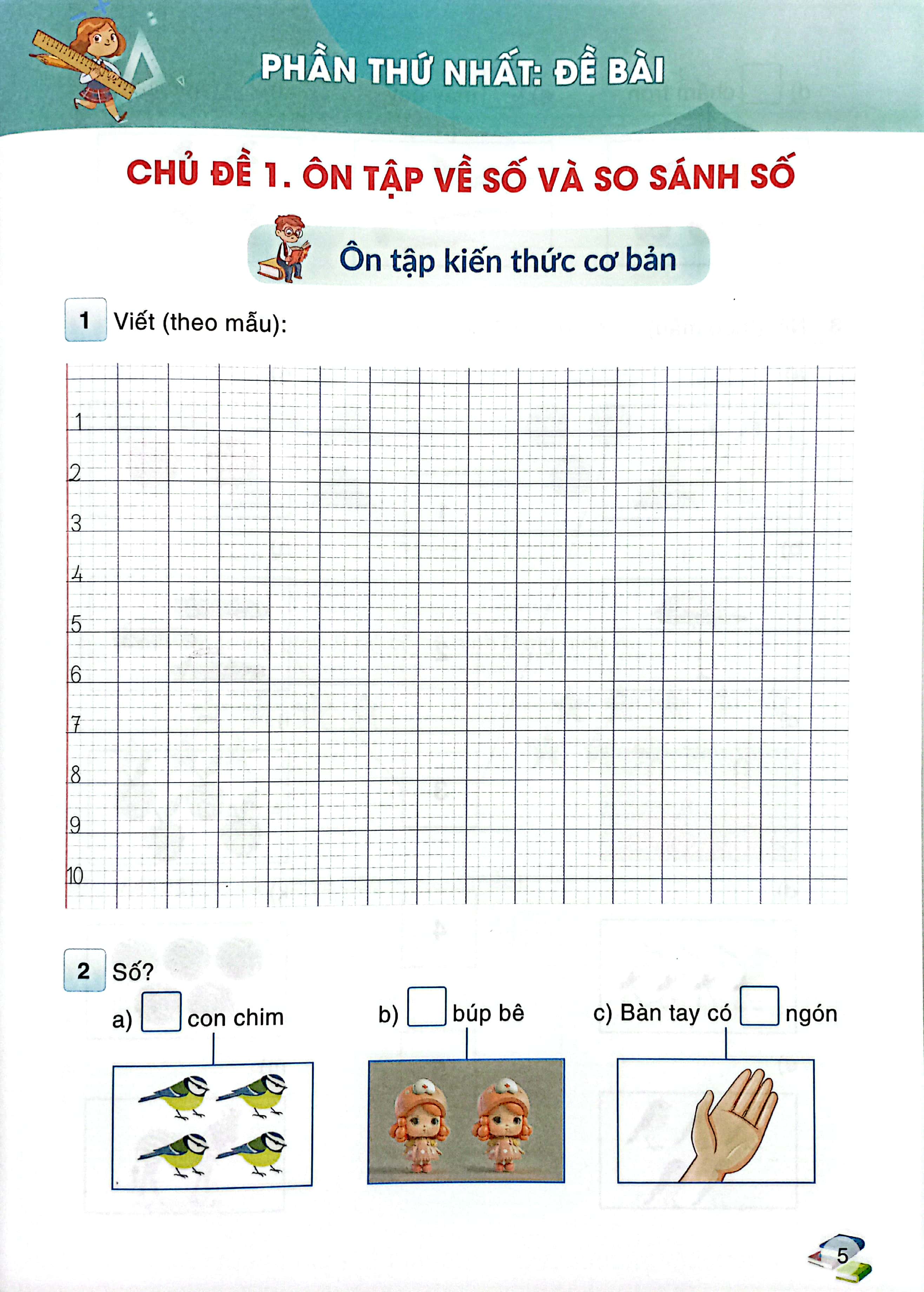 ôn hè toán 1 (biên soạn theo chương trình gdpt 2018)