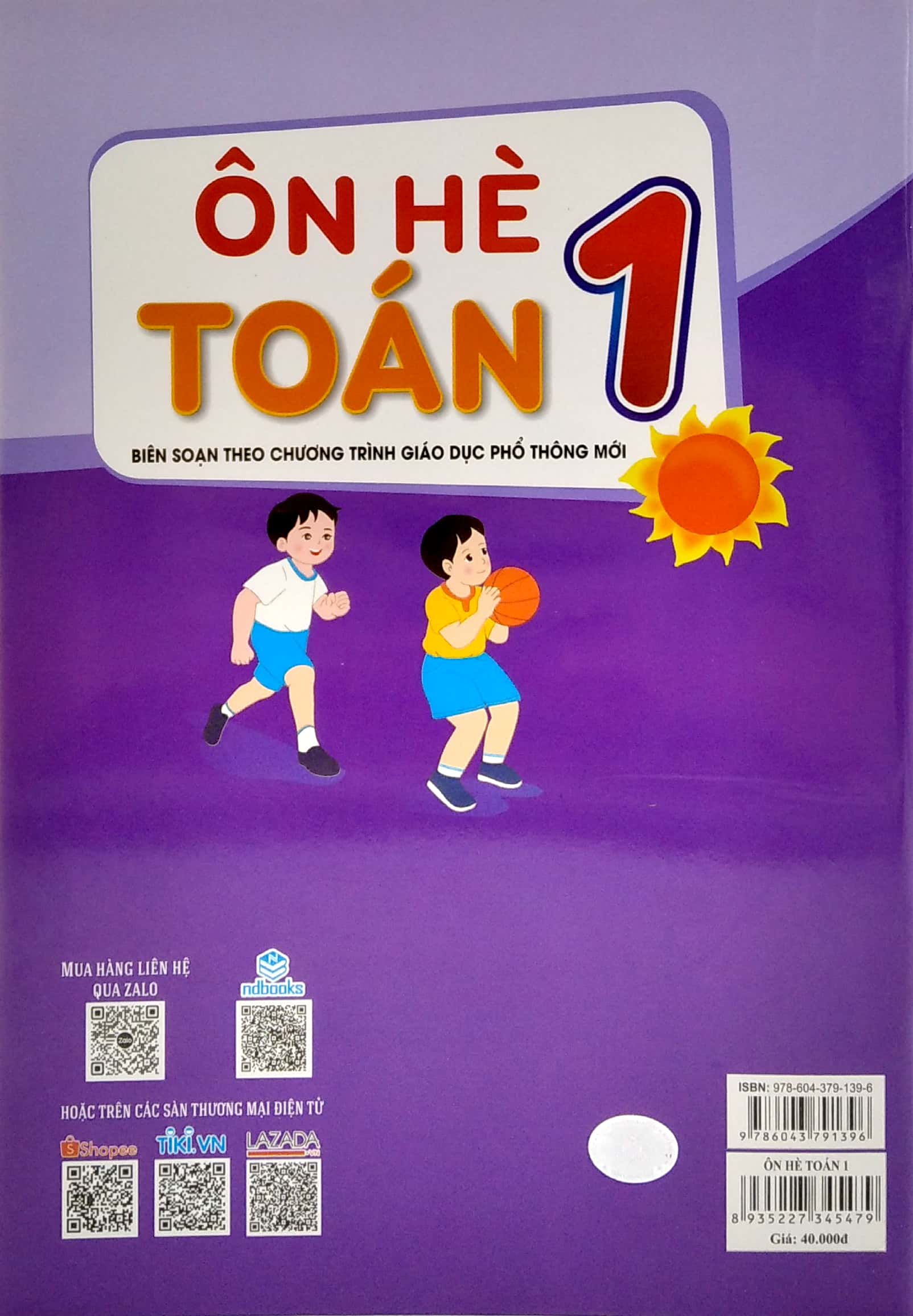 ôn hè toán 1 (biên soạn theo chương trình giáo dục phổ thông mới)