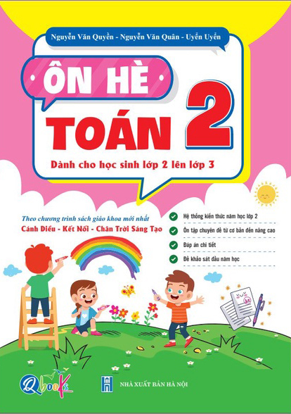ôn hè toán 2 (dành cho học sinh lớp 2 lên lớp 3) (tái bản 2024)