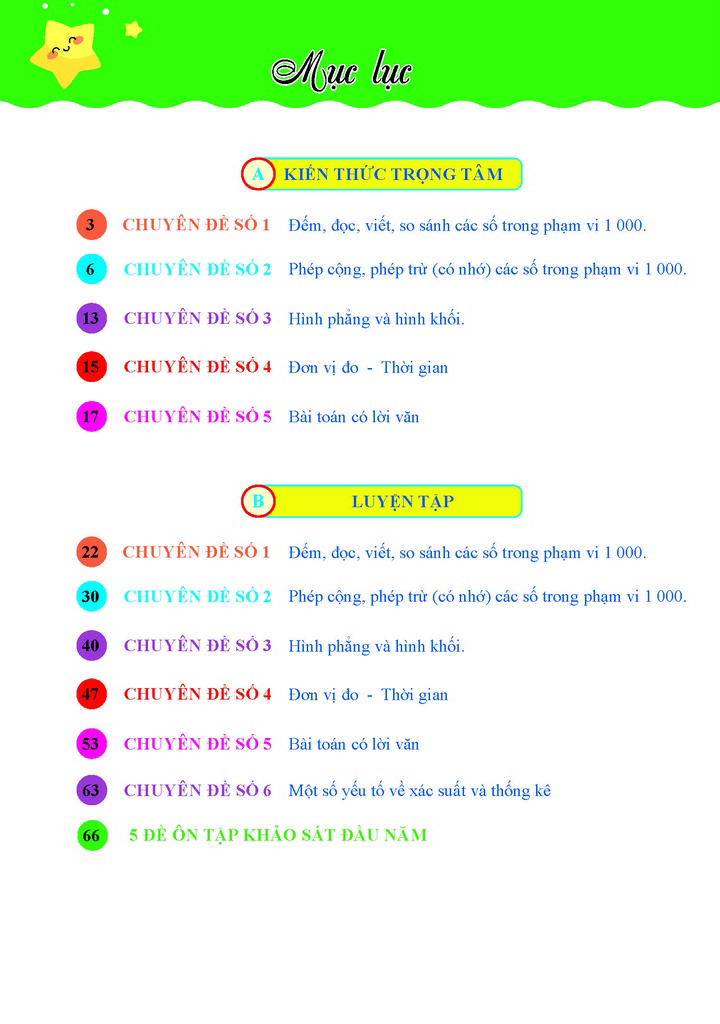 ôn hè toán 2 (dành cho học sinh lớp 2 lên lớp 3) (tái bản 2024)