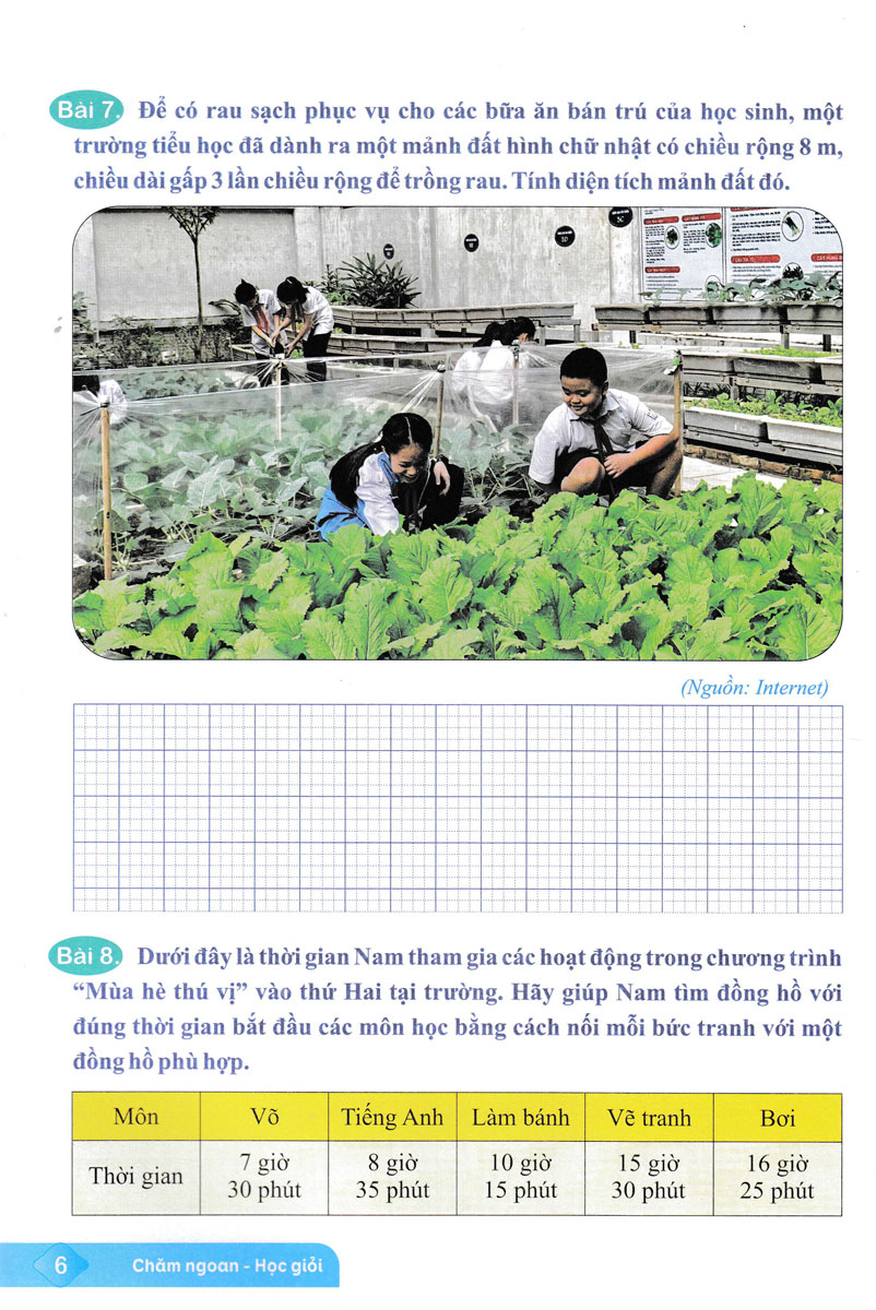 ôn hè toán 3 (kết nối) (biên soạn theo chương trình giáo dục phổ thông mới)