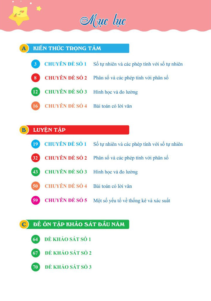 ôn hè toán 4 - dành cho học sinh lớp 4 lên lớp 5
