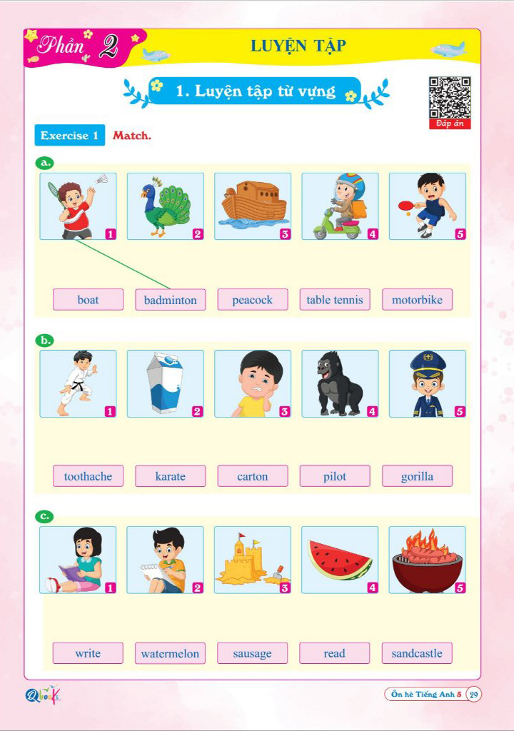 ôn hè toán 5 - dành cho học sinh lớp 5 lên lớp 6