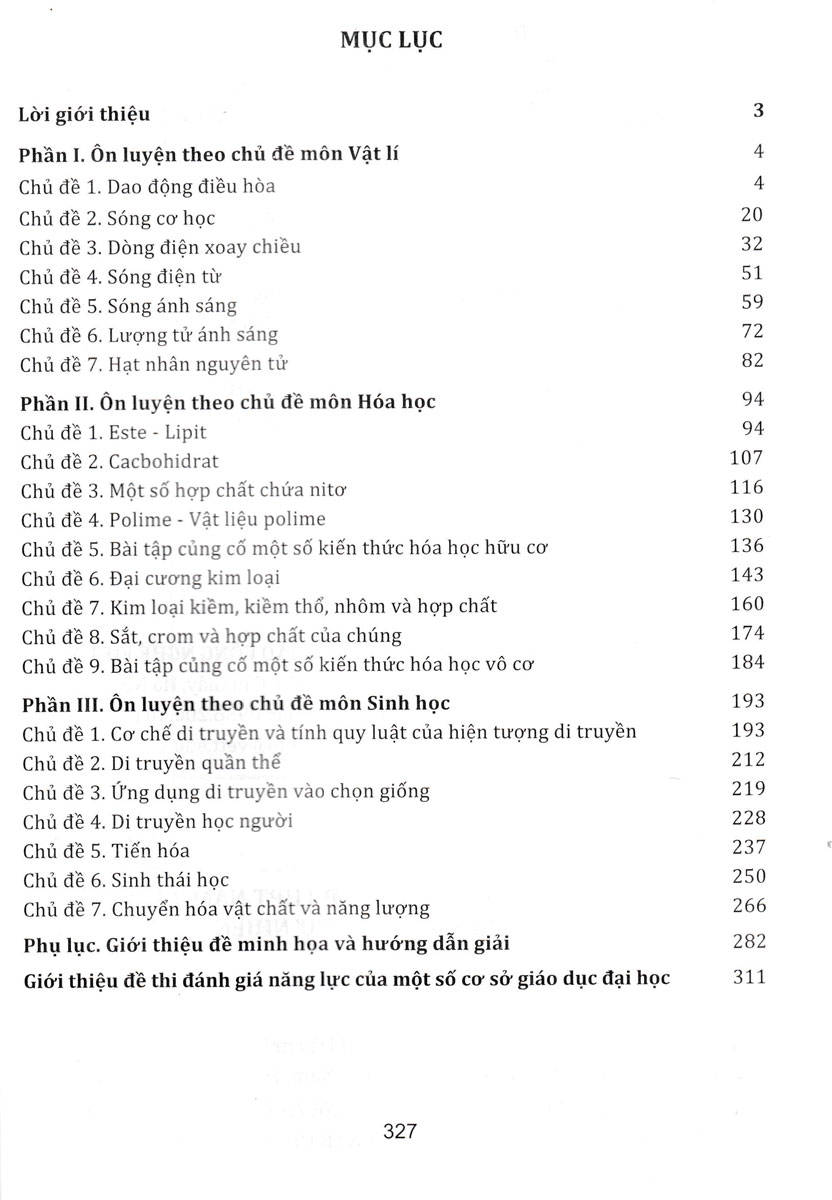 ôn luyện thi tốt nghiệp thpt năm 2024 - bài thi khoa học tự nhiên