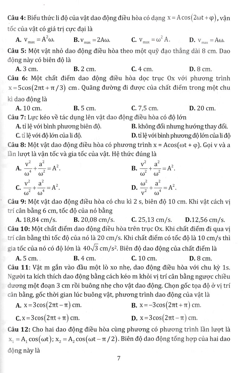 ôn luyện thi tốt nghiệp thpt năm 2024 - bài thi khoa học tự nhiên