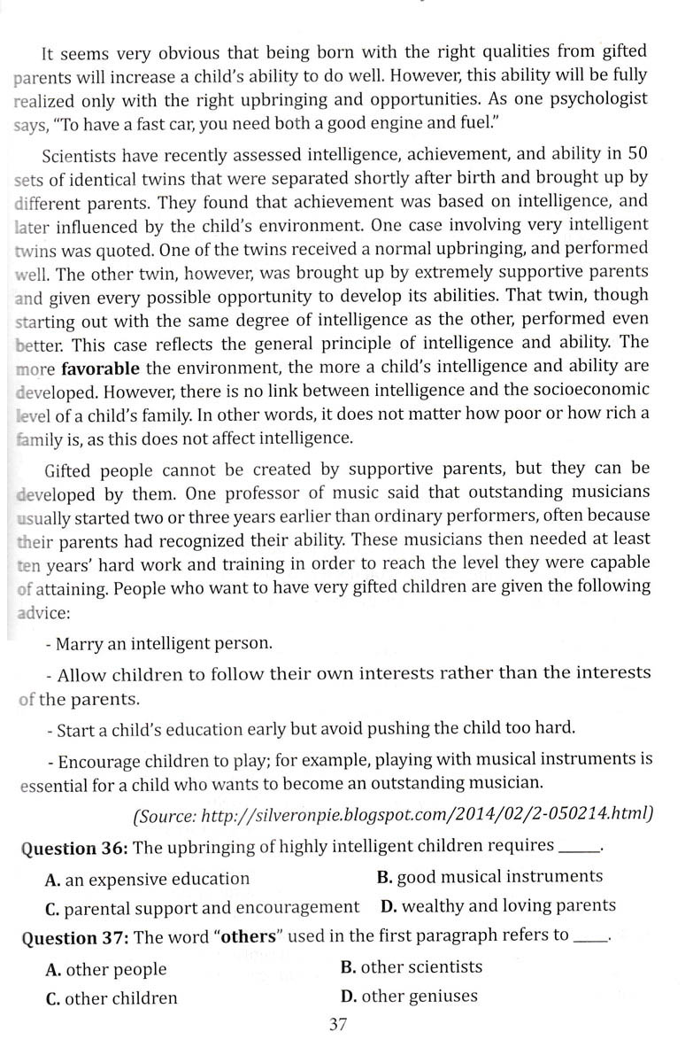 ôn luyện thi tốt nghiệp thpt năm 2024 - môn tiếng anh