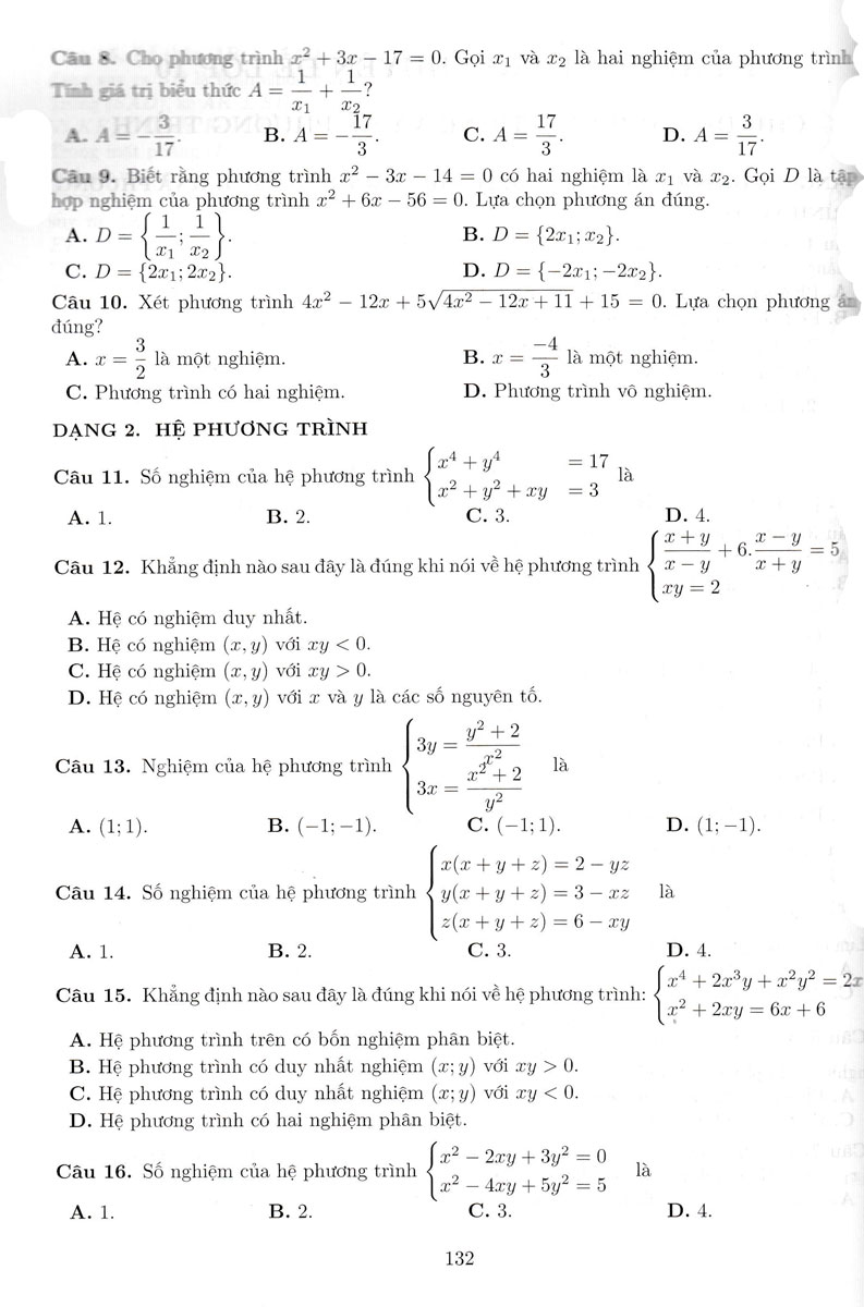 ôn luyện thi tốt nghiệp thpt năm 2024 - môn toán